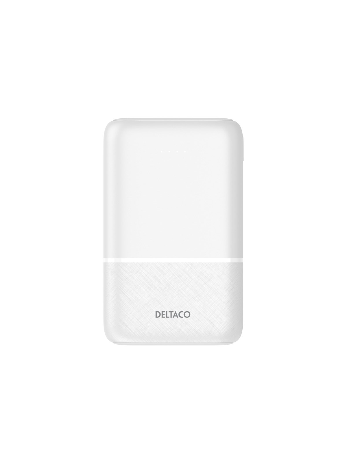 Deltaco PB-C1005 Powerbank - Hvid - 10000 mAh, Powerbank
