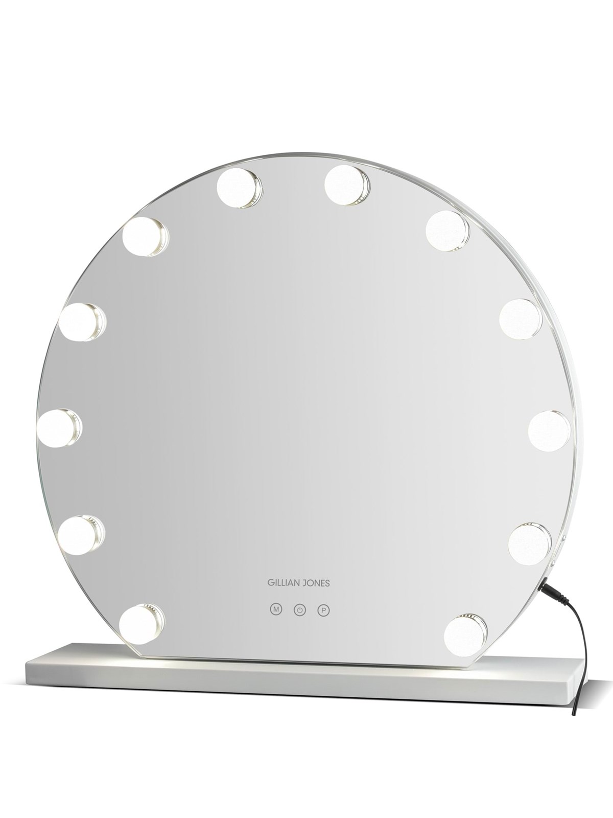 Gillian Jones Hollywood mirror with adjustable lights, Makeupspejl