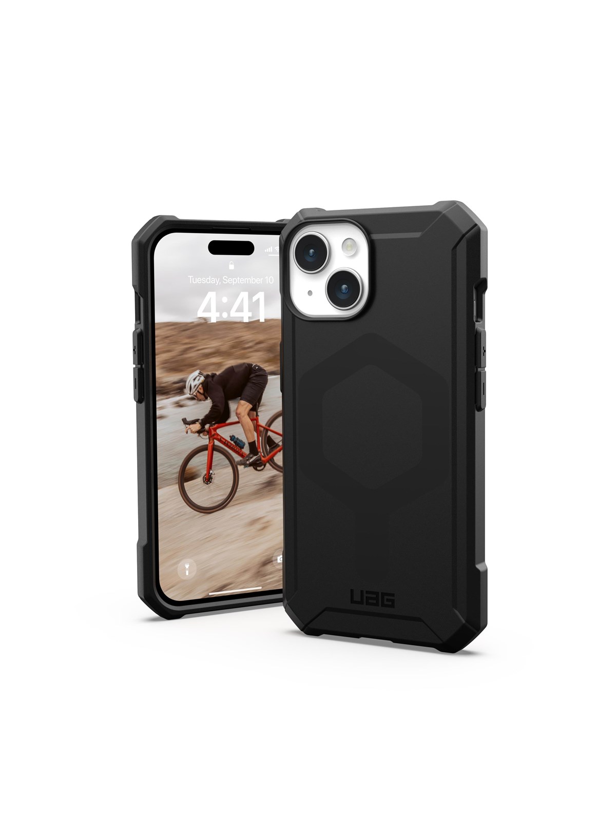 UAG Essential Armor MagSafe black - iPhone 15, Mobilcover