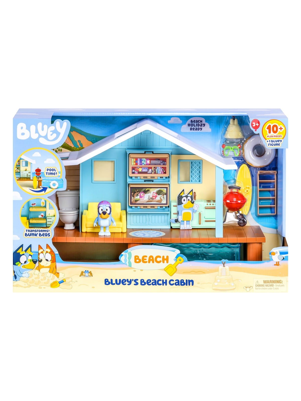 Bluey Strandhytte legesæt, Figur
