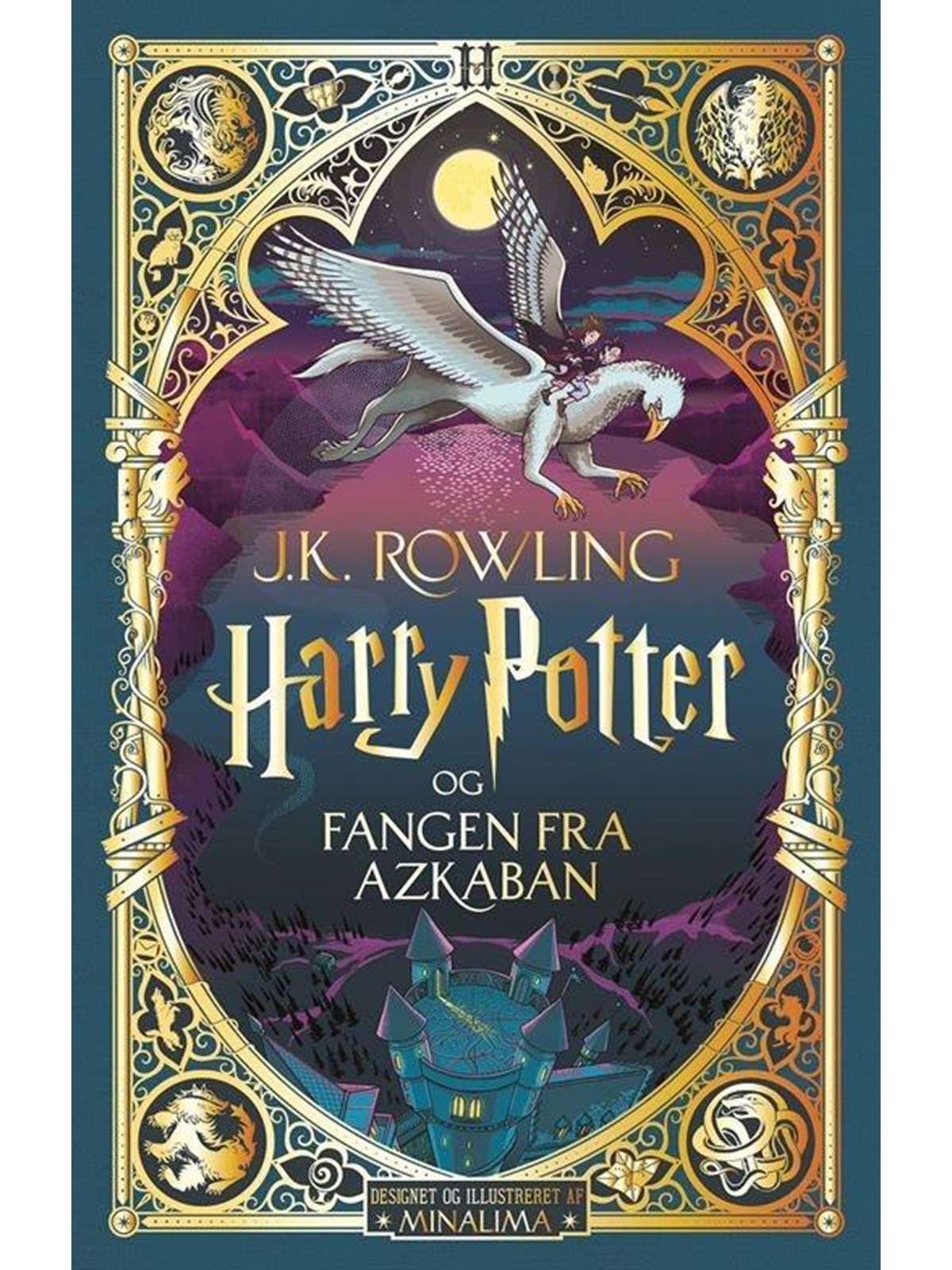 Harry Potter 3 - Harry Potter og Fangen fra Azkaban - pragtudgave - Ungdomsbog - hardcover