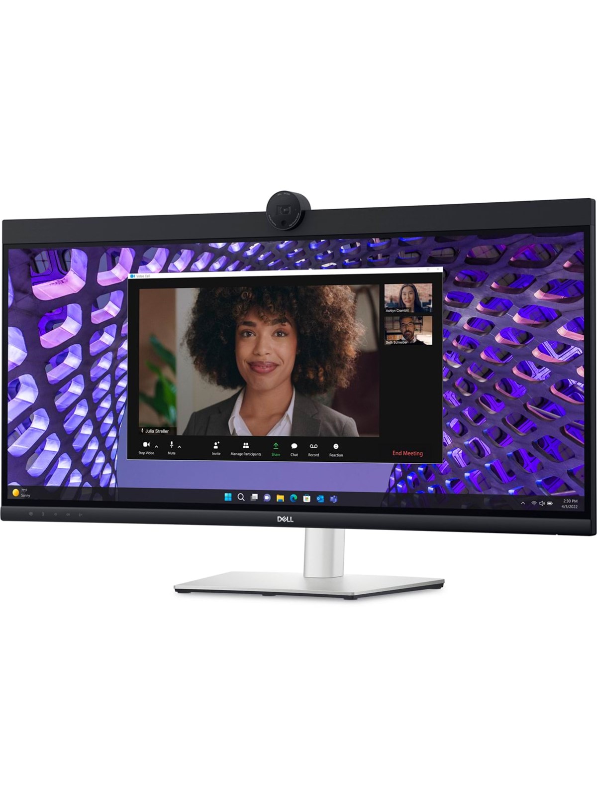 34" Dell P3424WEB - 3440x1440 (UWQHD) - 60Hz - IPS - 90W USB-C - KVM switch