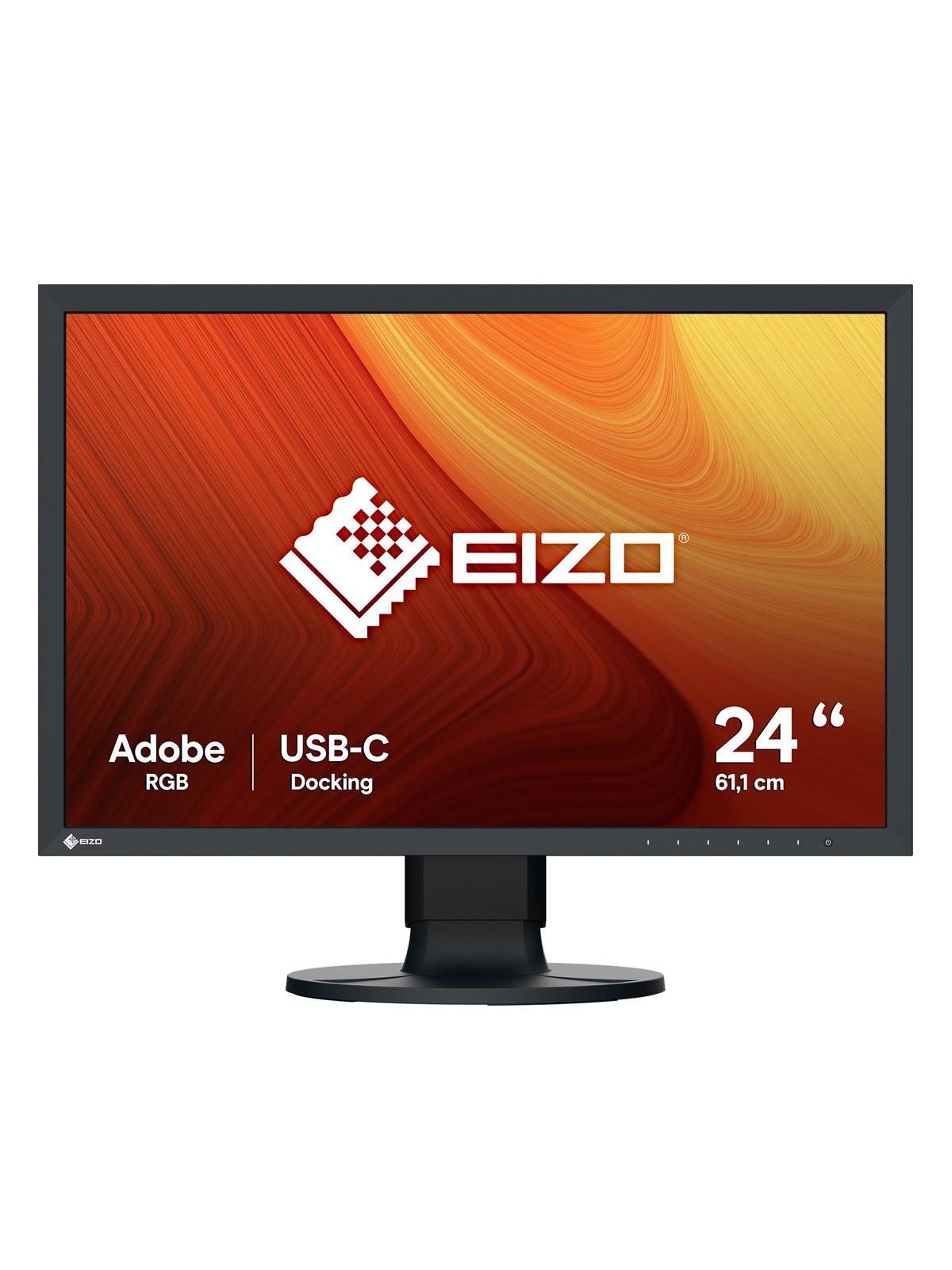 24" EIZO CS2400S - 1920x1200 - 60Hz - IPS - 70W USB-C, Computerskærm