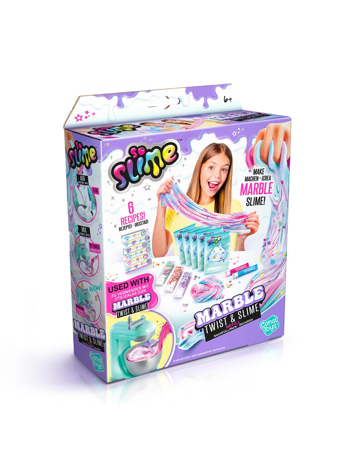 So Slime Marmor Twist and Slime Refill, Kreativt Legetøj