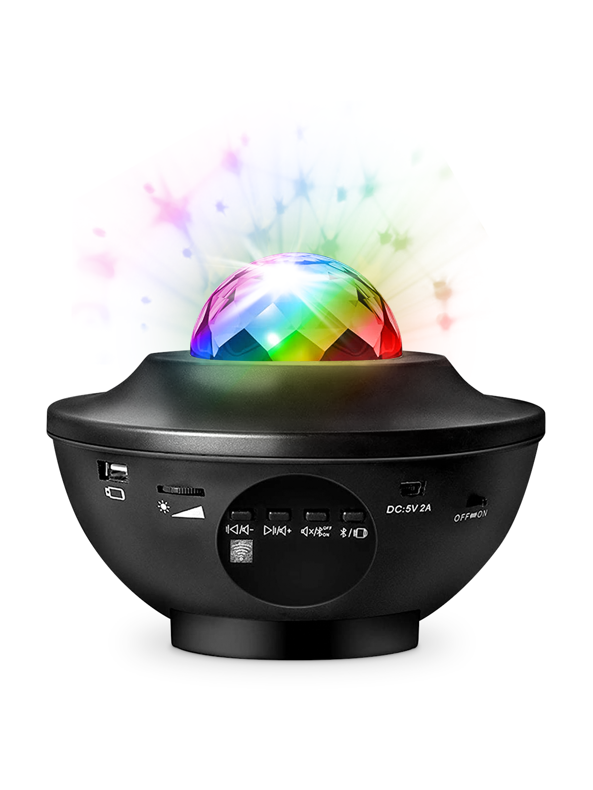 Music Star Galaxy Projector Højttaler, Musik
