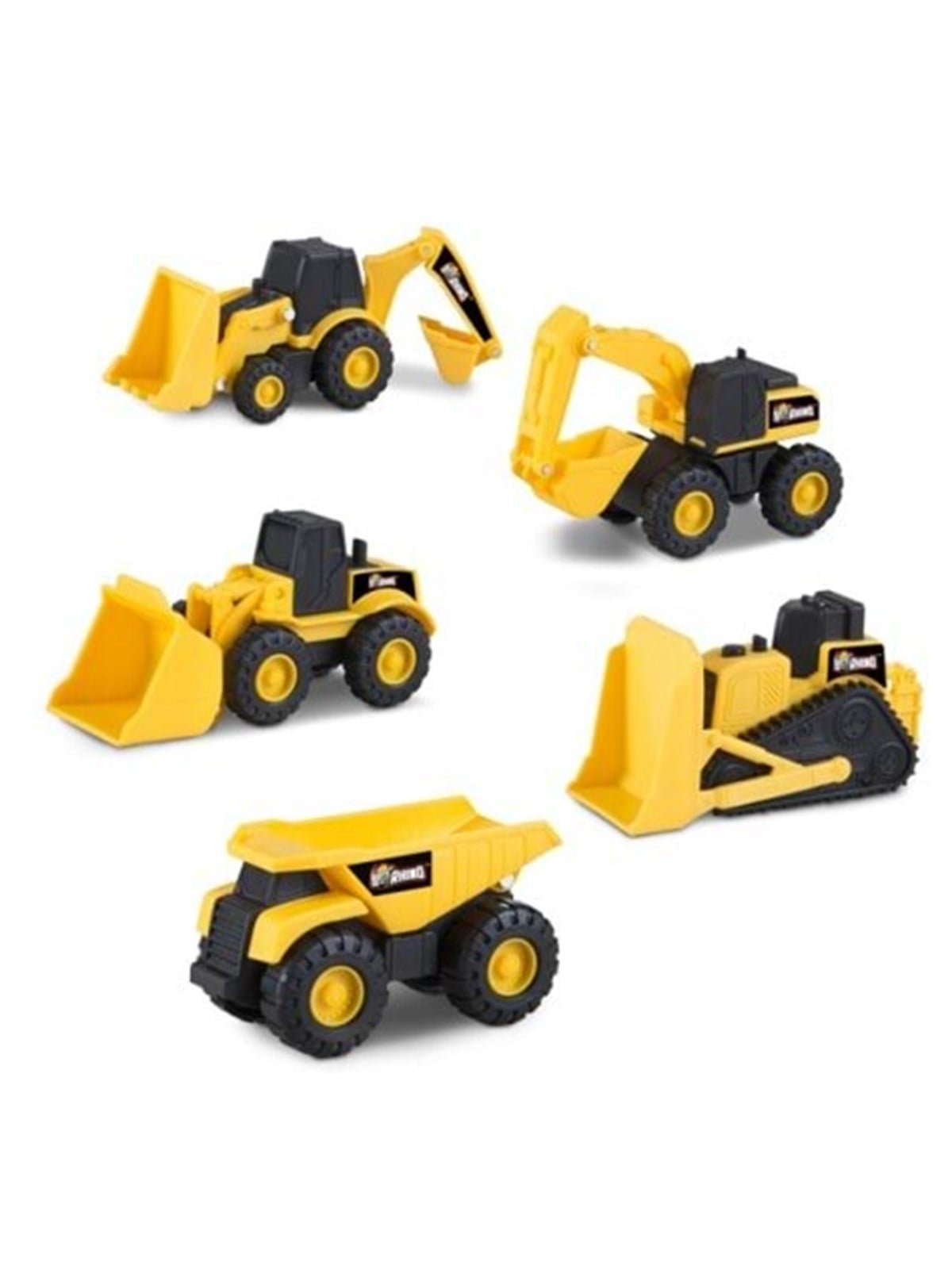 Rhino Construction Mini Work Crew 5-Pack, Legetøjsbil
