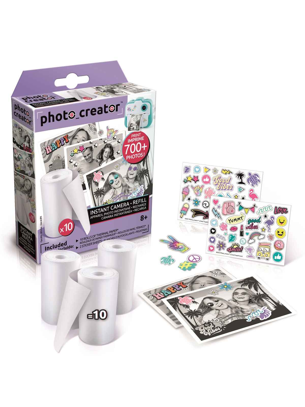 Studio Creator Photo Creator Instant Kamera Refill 10 Ruller, Kreativt Legetøj