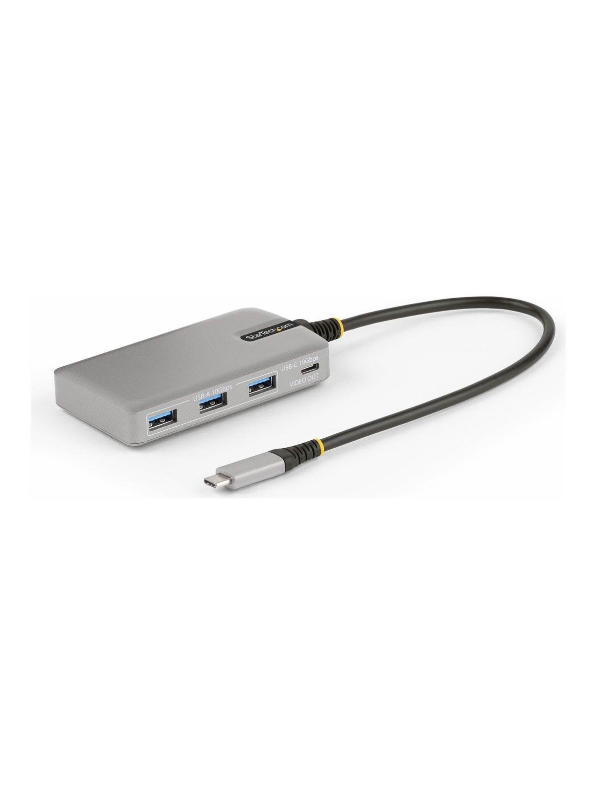 StarTech.com HB31C3A1CDPPD3 USB hub - 4 ports - Grå, Usb Hub