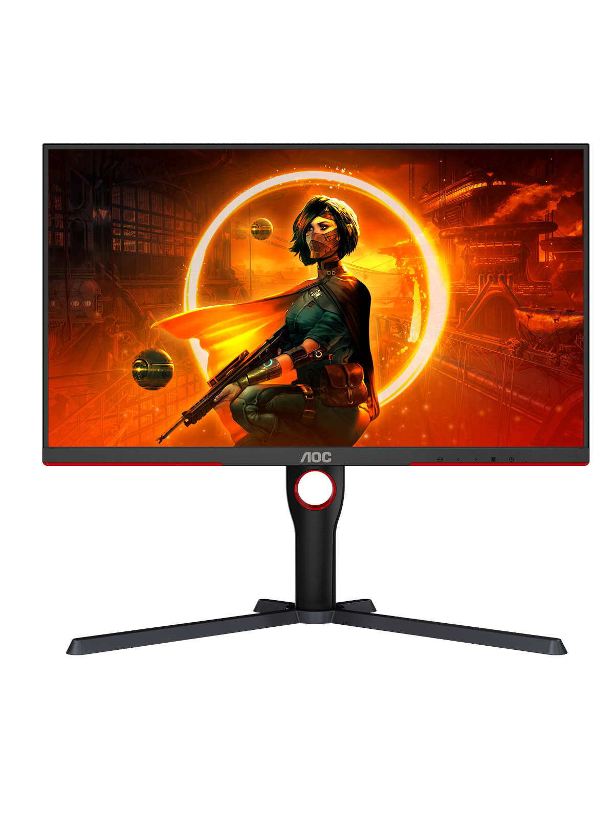 27" AOC Q27G3XMN/BK - 2560x1440 (QHD) - 180Hz - VA, Computerskærm