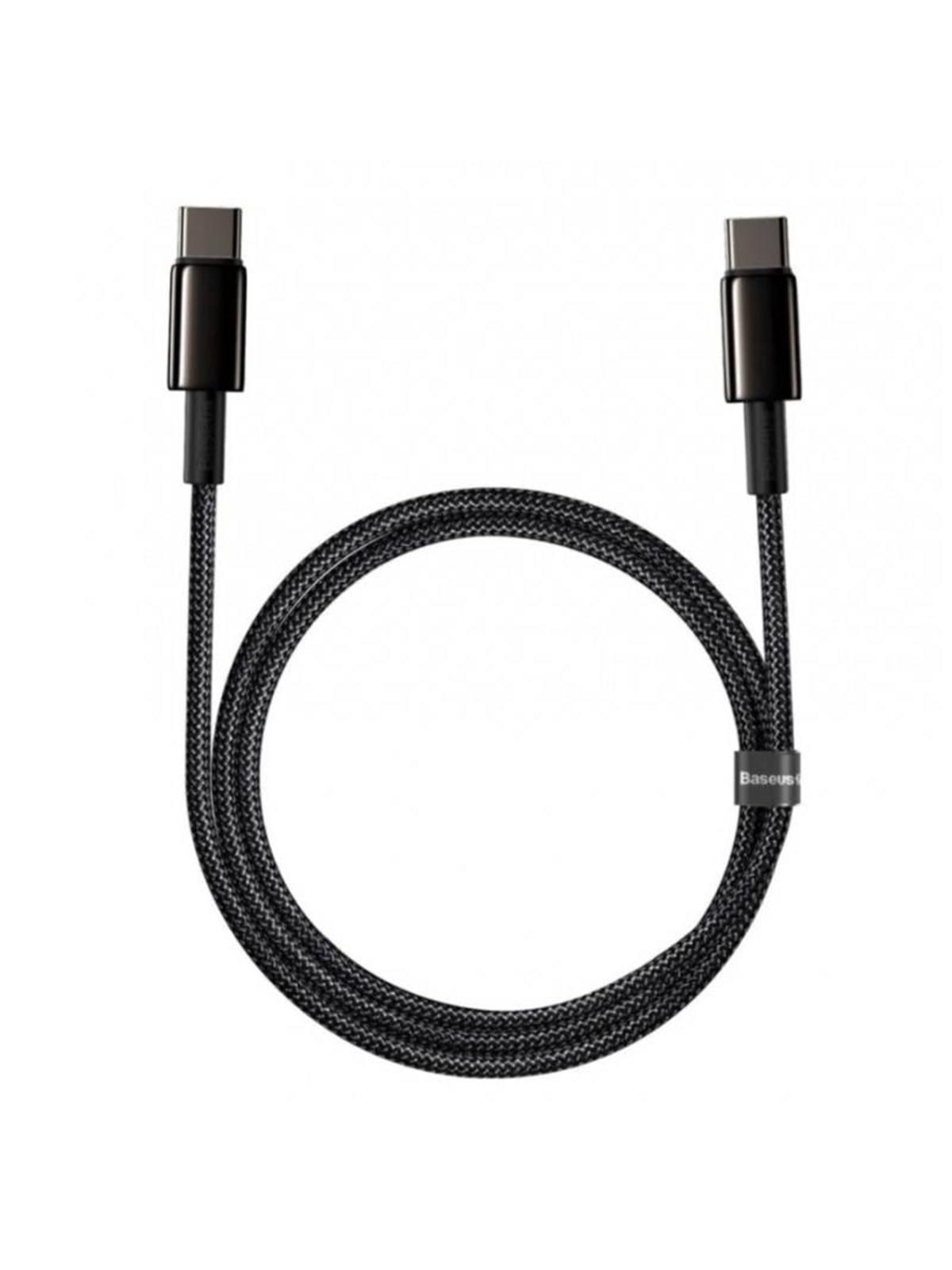 Baseus Tungsten Gold Cable Type-C to Type-C 100W 1m (black), Usb Kabel