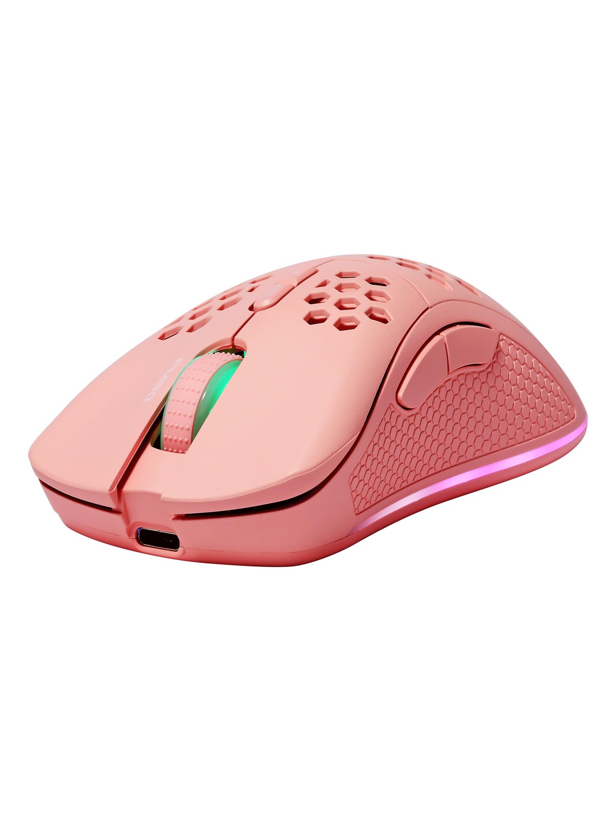 Deltaco PM80 - 7 knapper - Pink, Mus