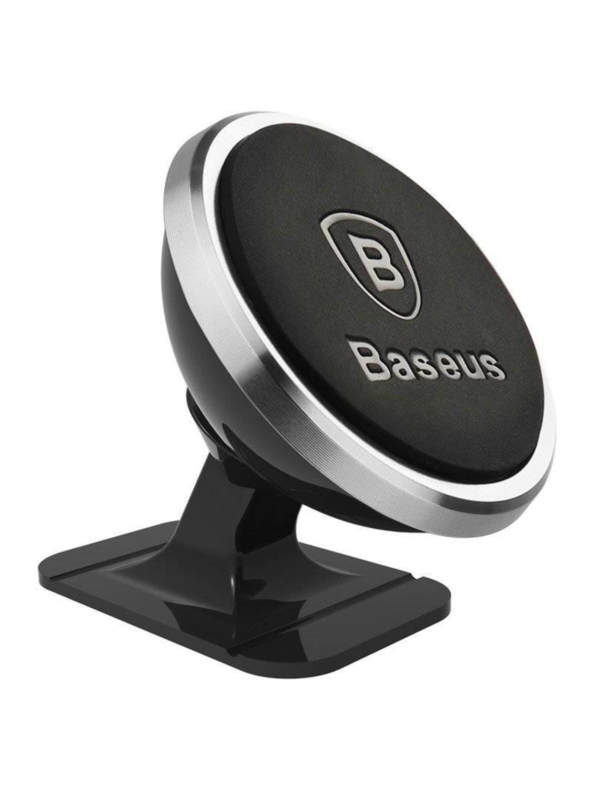 Baseus Magnetic car holder for smartphone (silver), Mobil Tilbehør