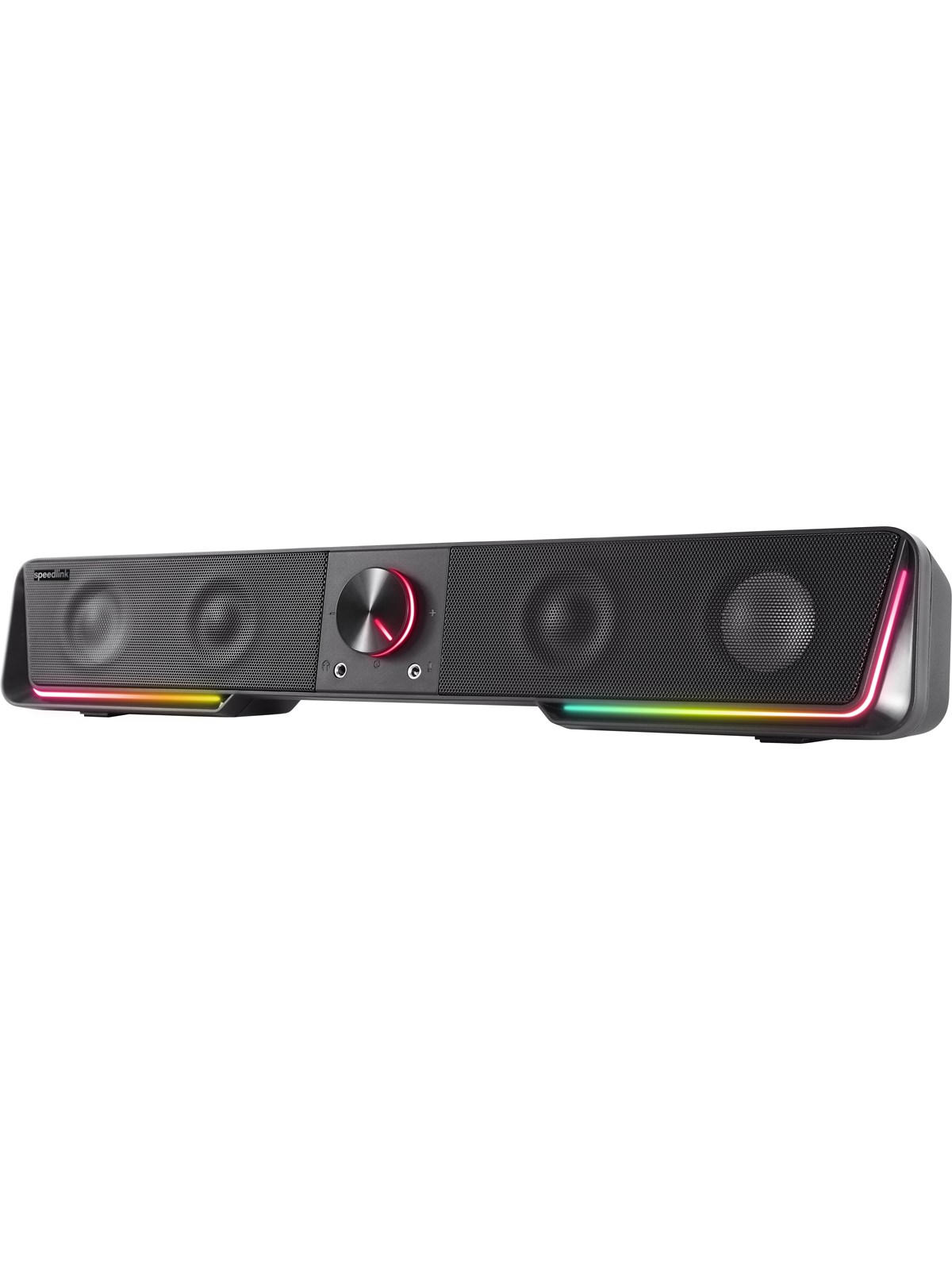 Speed-Link GRAVITY RGB - Black - Sort, Pc Højttalere