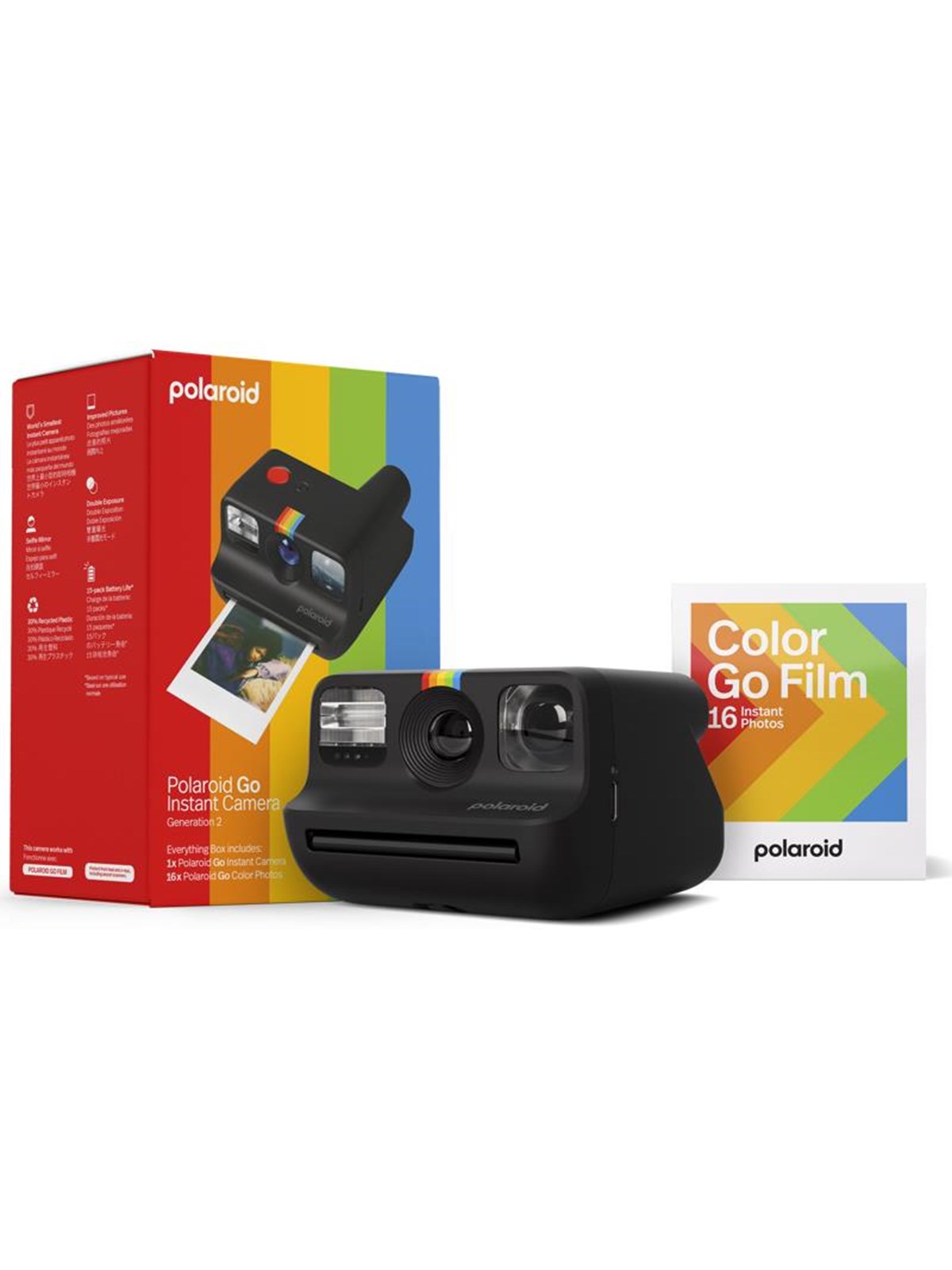 Polaroid Go Gen 2 Everything Box - Black, Kamera