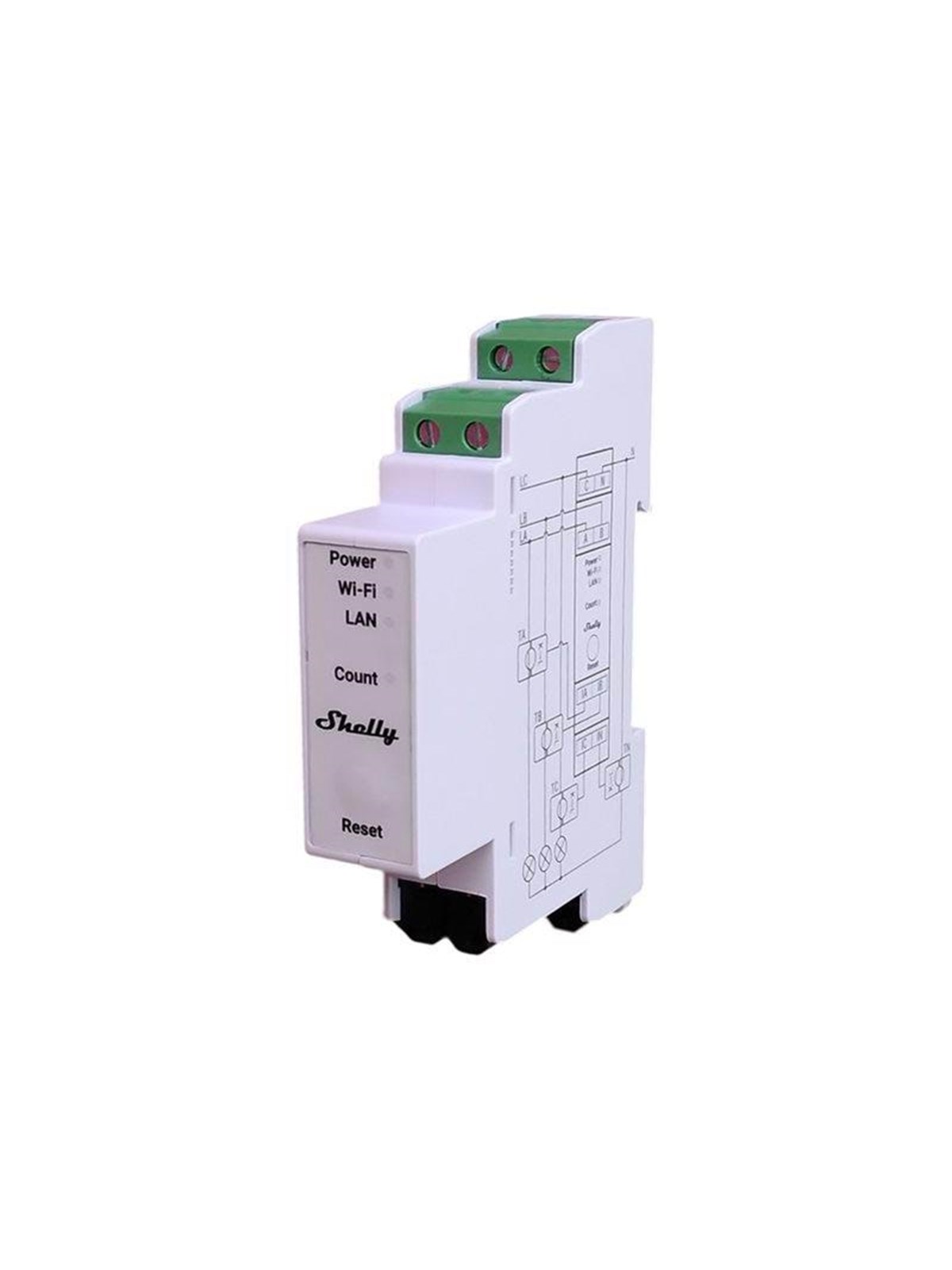 Shelly Pro 3EM + 3x CT120A energy cost meter, Smart Home
