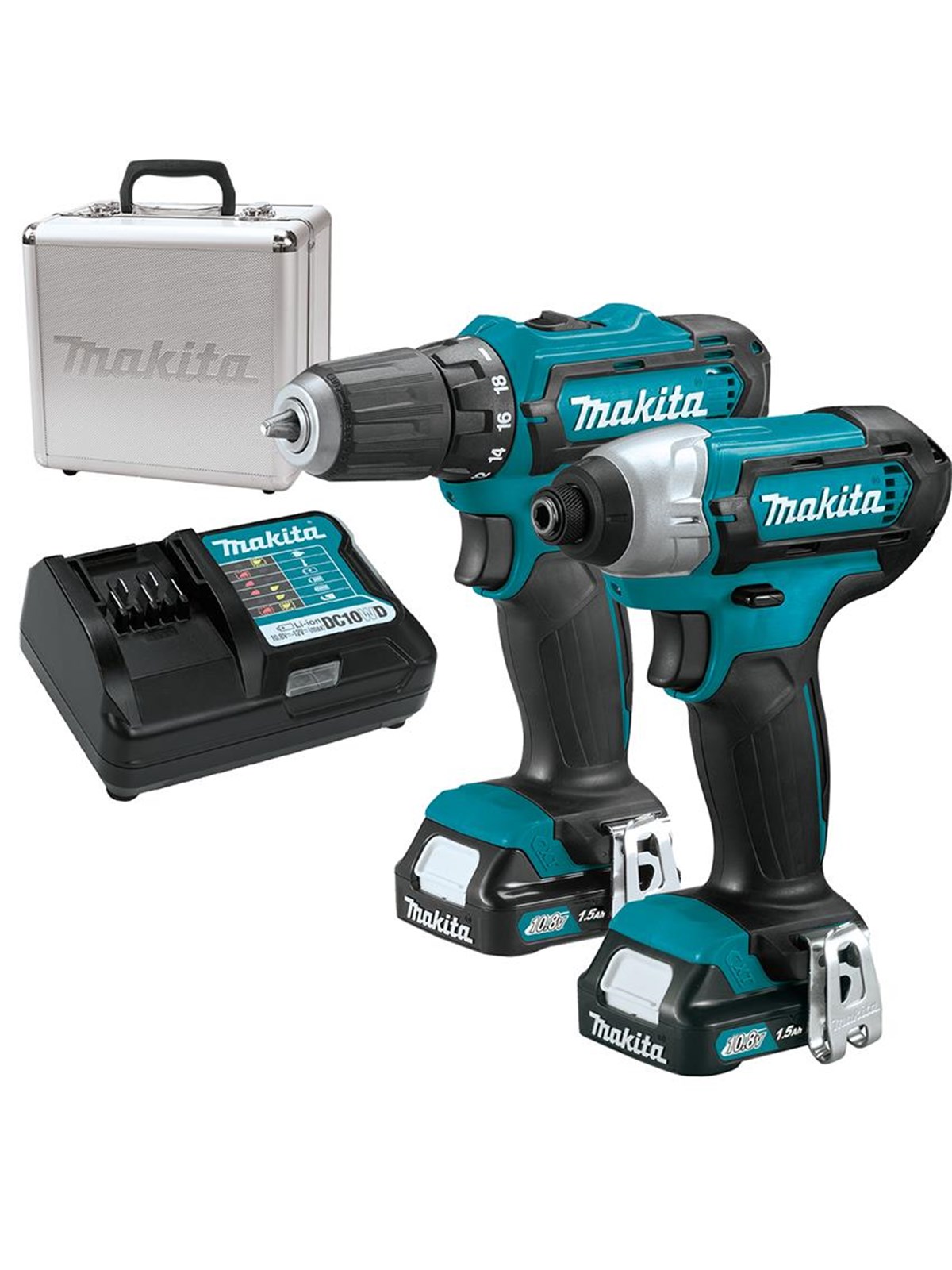 Makita Power Tool Set (CLX224X), Værktøj