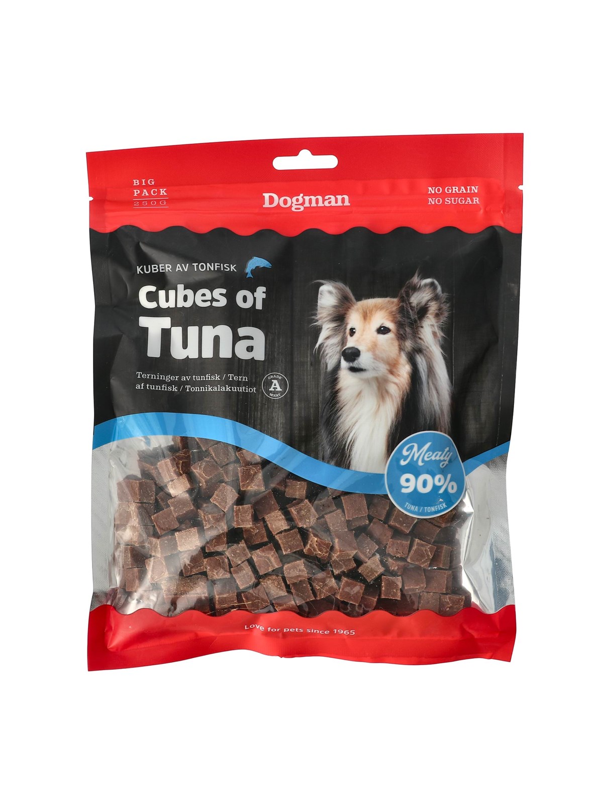 Dogman Meaty Tuntærninger Hundegodbidder 250g, Hundeudstyr