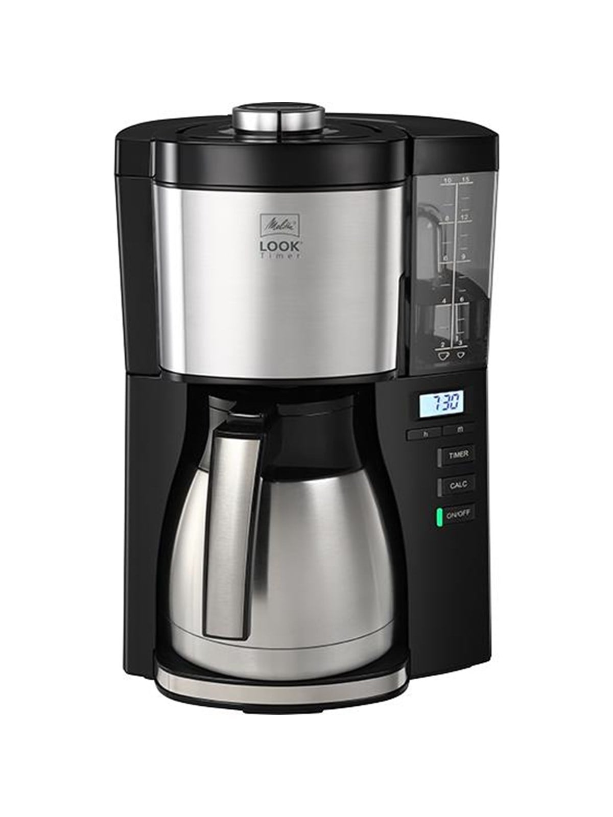 Melitta Look Therm 5.0 Timer - Black, Kaffemaskine