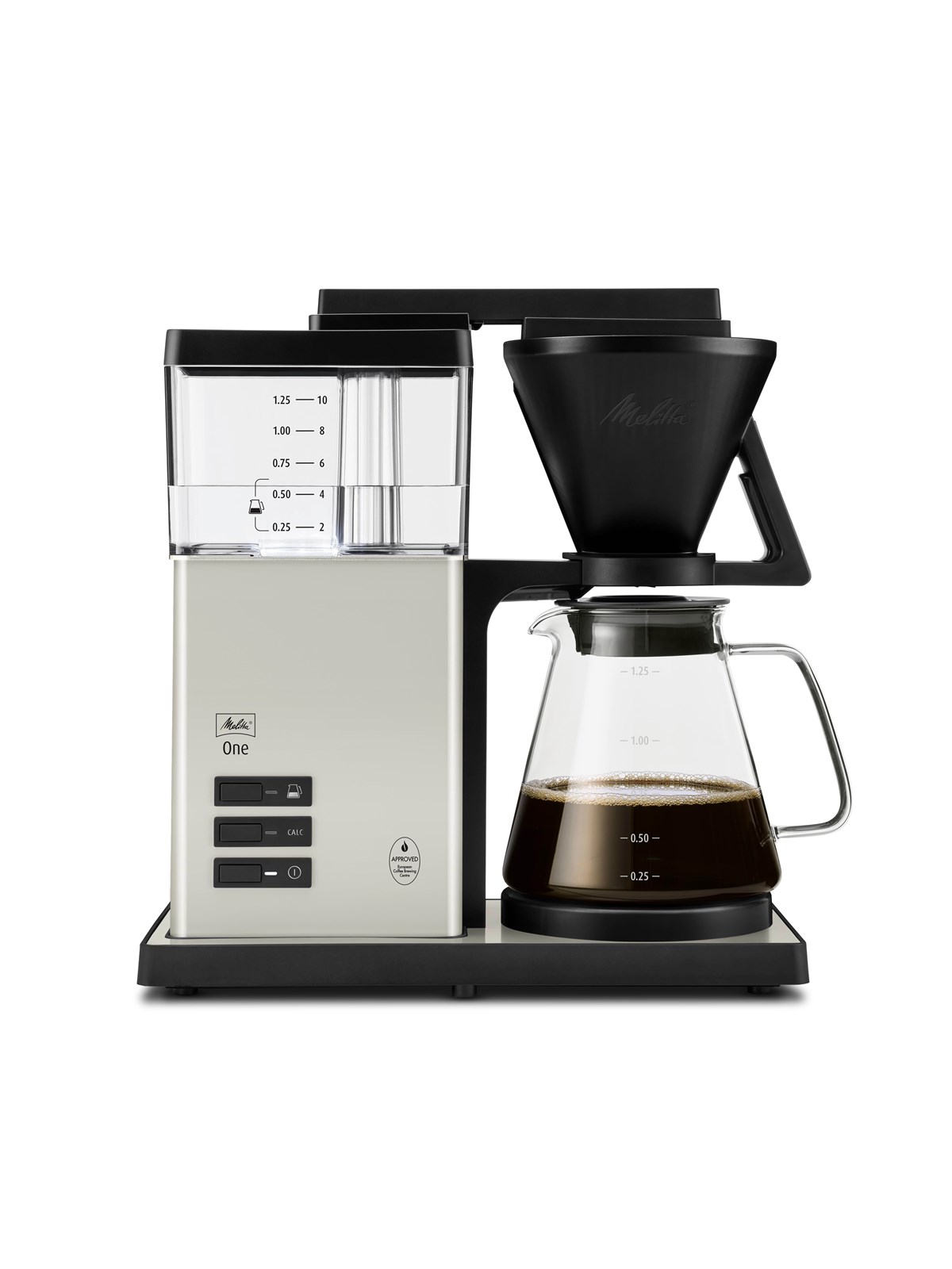 Melitta One Glass Cream White, Kaffemaskine