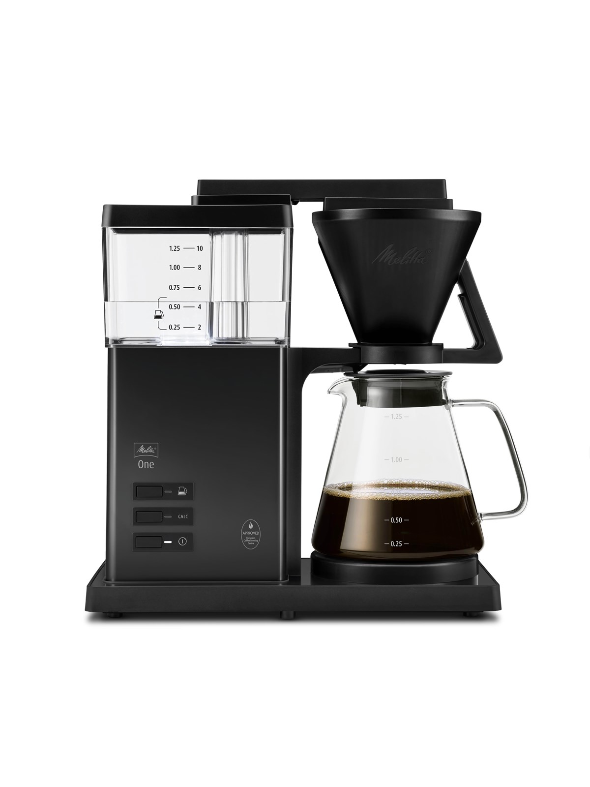 Melitta One Glass Pure Black, Kaffemaskine