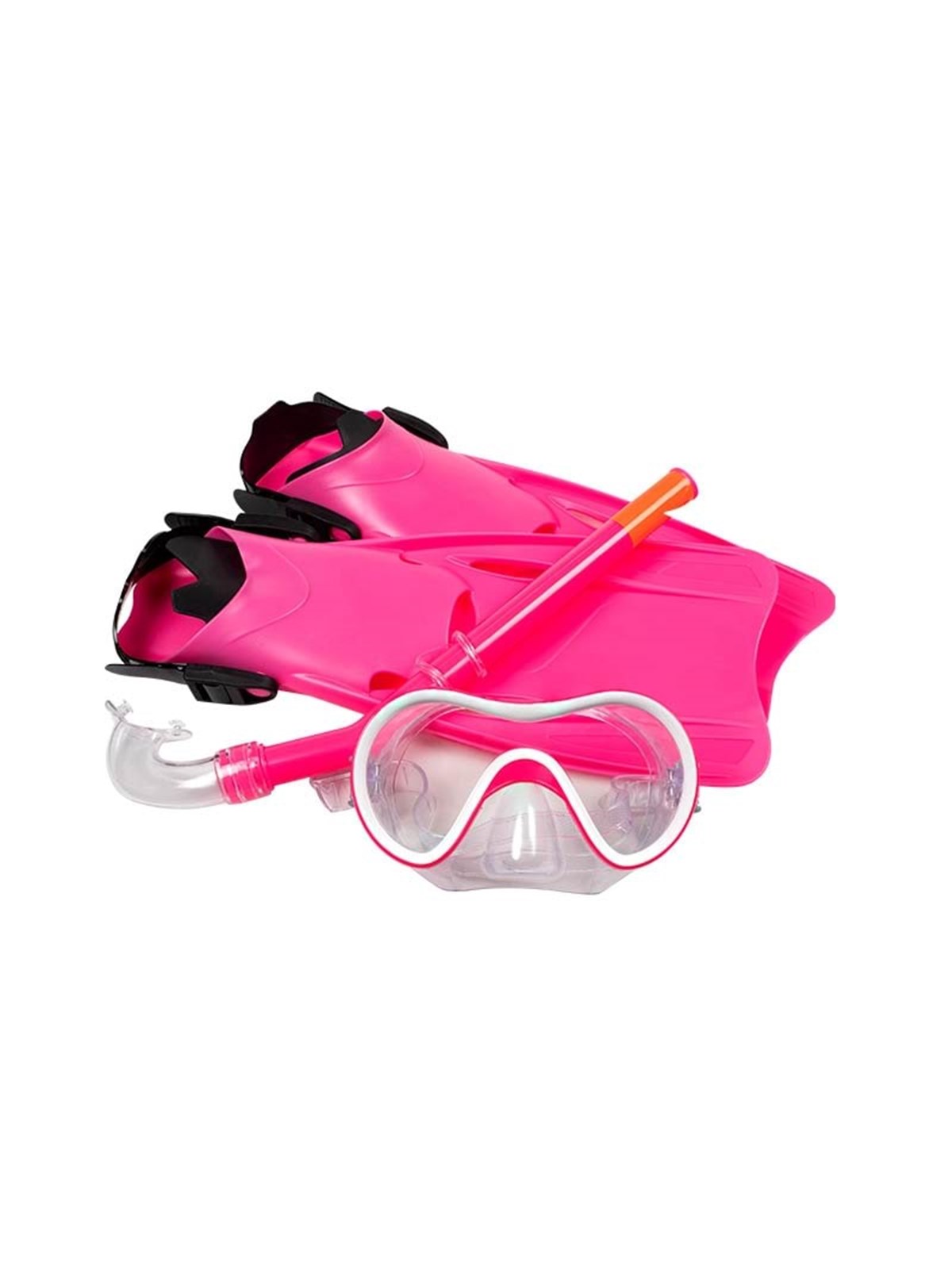 ASG Snorkel Sæt Junior Pink S, Vandleg
