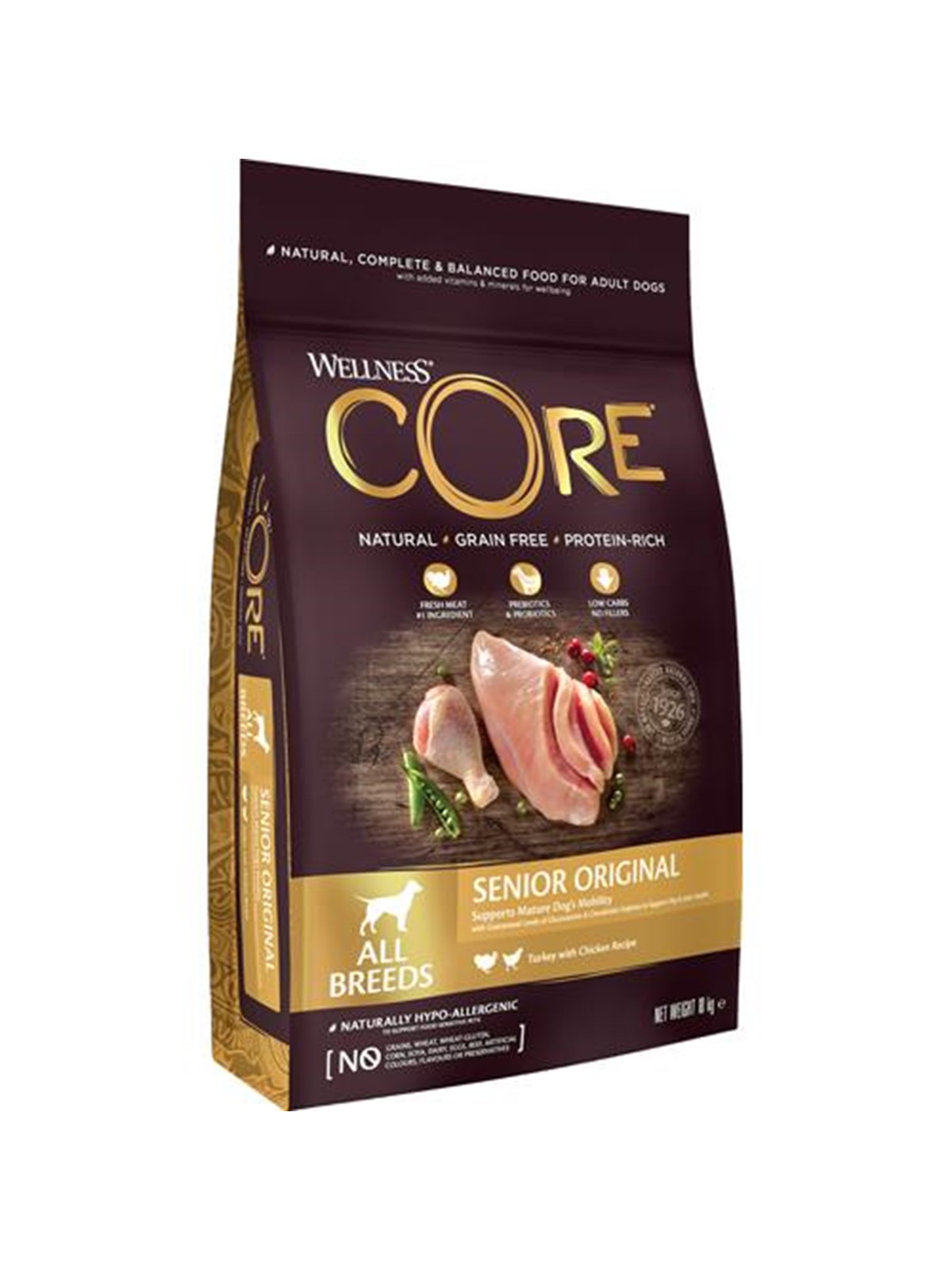 CORE Senior Original All Breeds 10 kg, Hundeudstyr