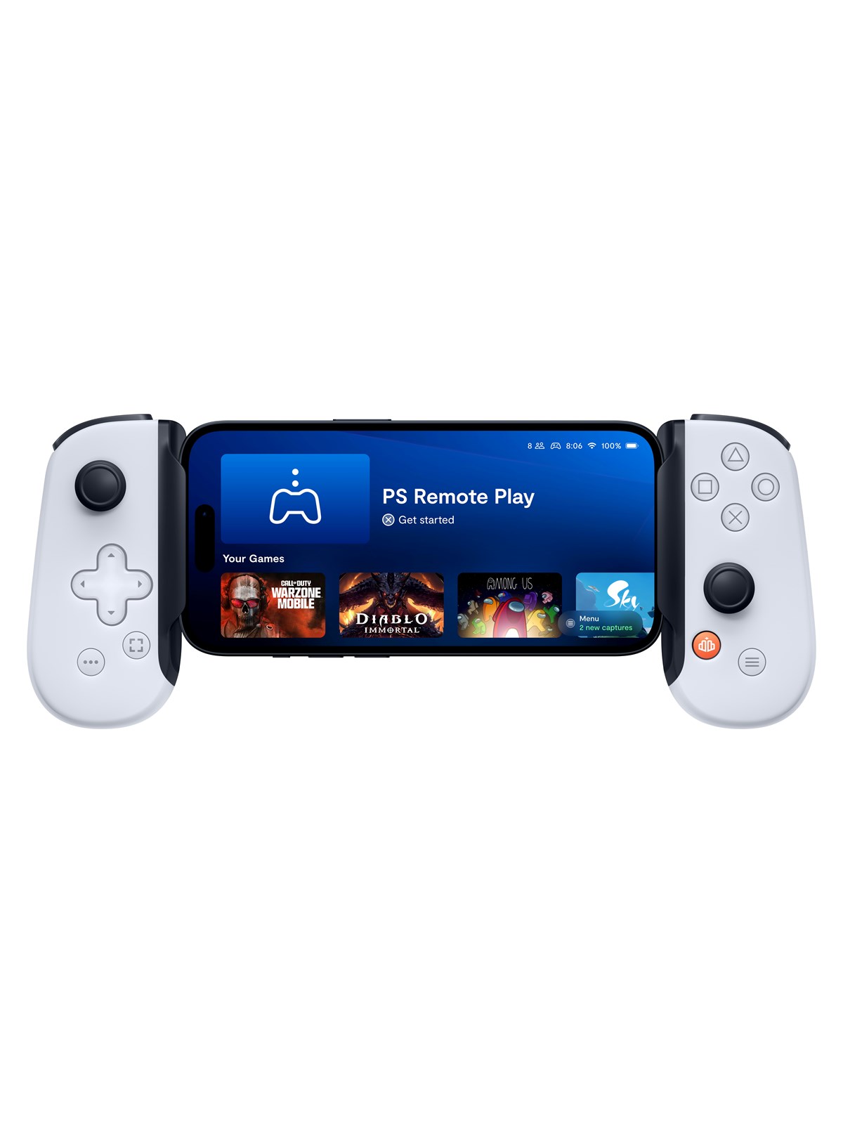 Backbone One USB-C PlayStation Edition - Hvid - Kablet controller - Android - Wired Controller - Android