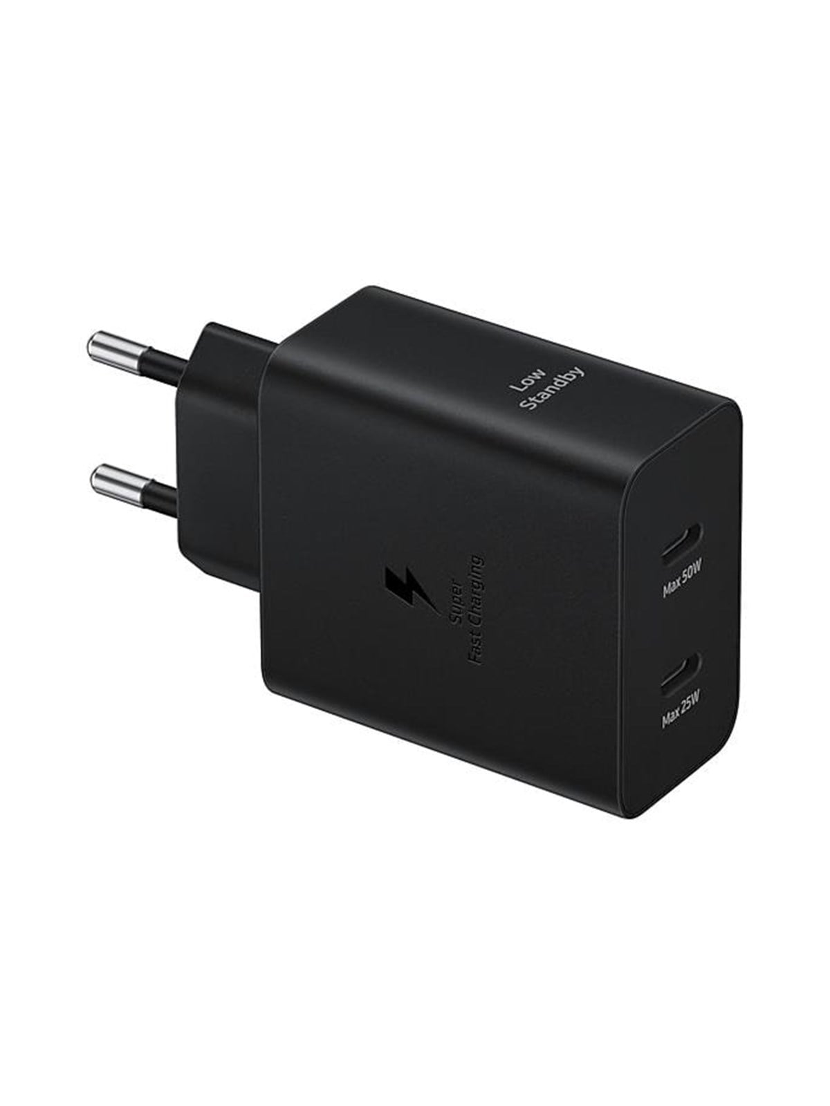 Samsung 50W Power Adapter Duo - Black, Mobil Oplader