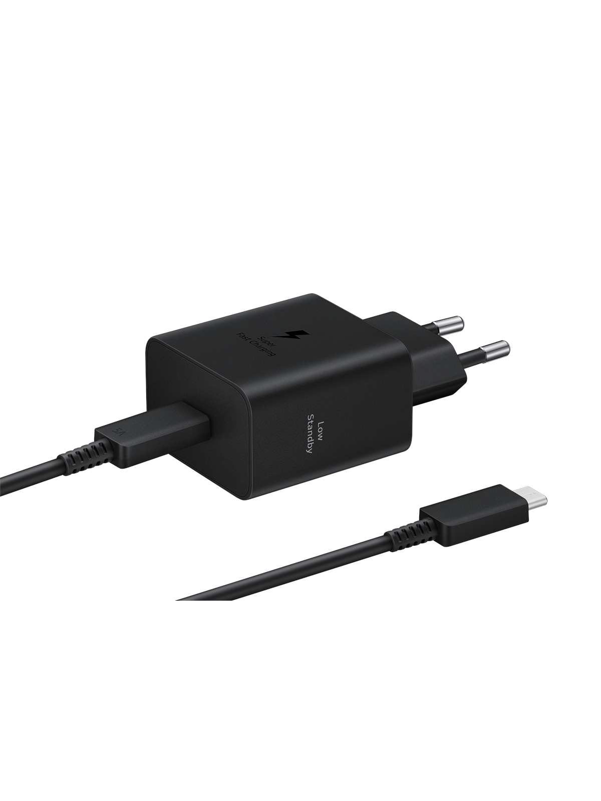 Samsung 45W USB-C Power Adapter (incl. cable) - Black, Mobil Oplader