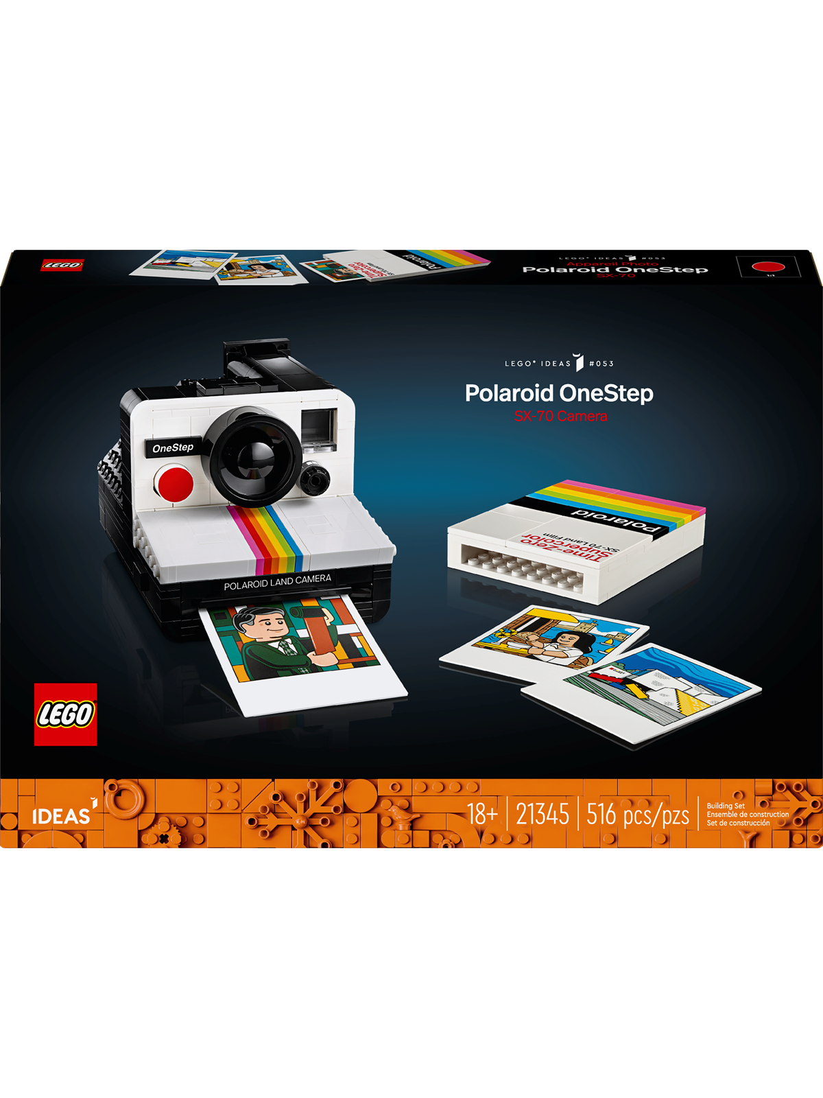 LEGO Ideas 21345 Polaroid OneStep SX-70-kamera