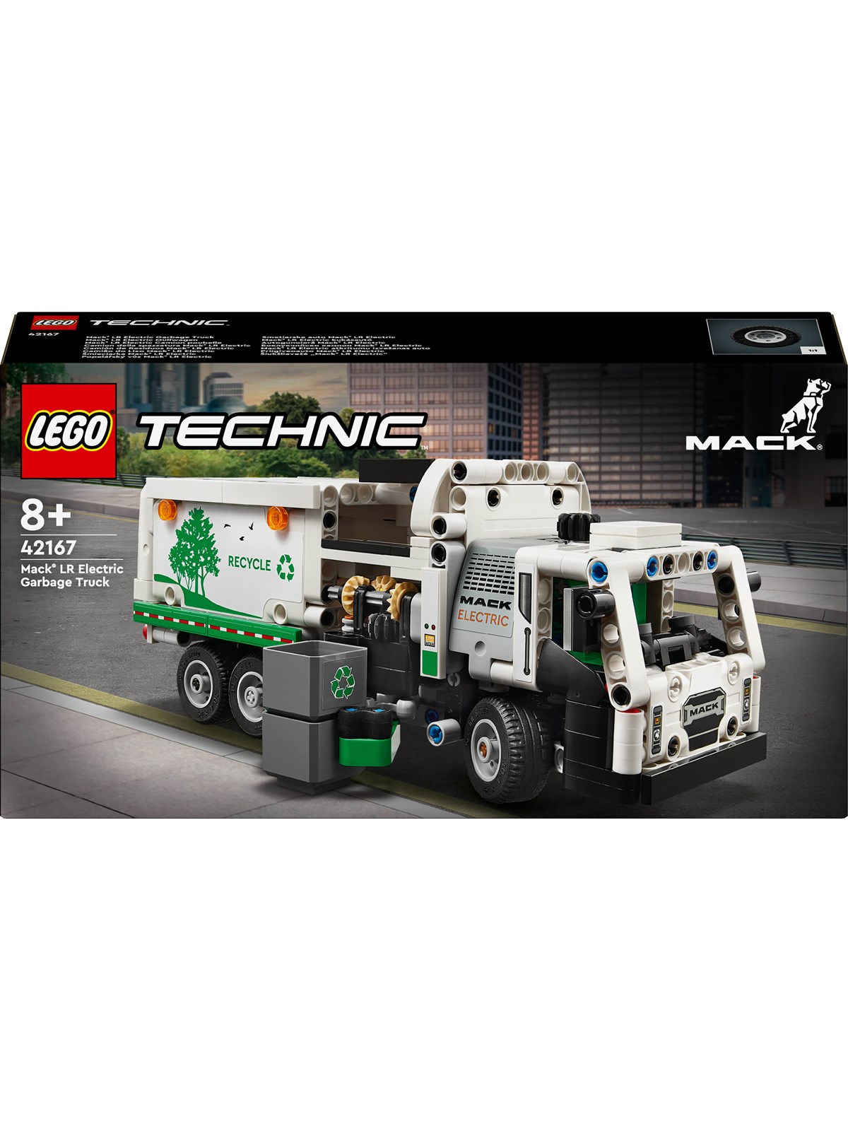 LEGO Technic 42167 Mack LR Electric-skraldevogn
