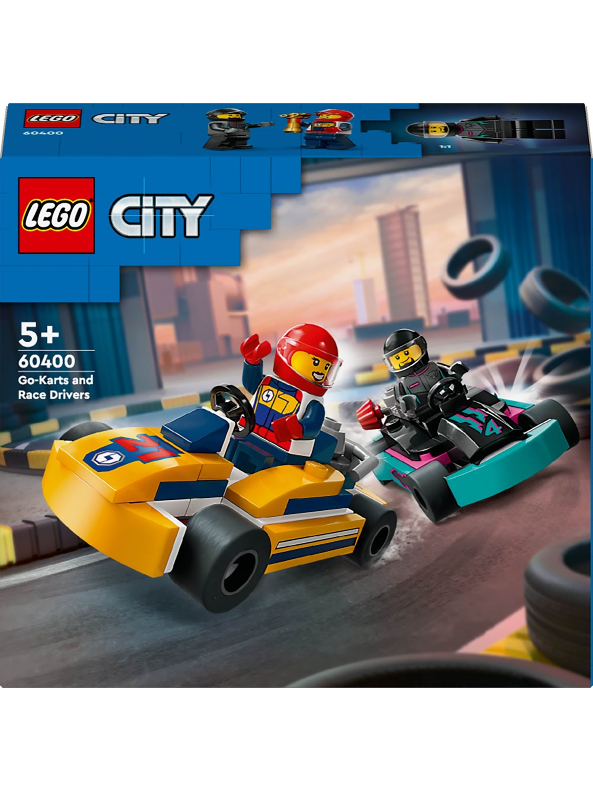 LEGO City 60400 Gokarts og racerkørere