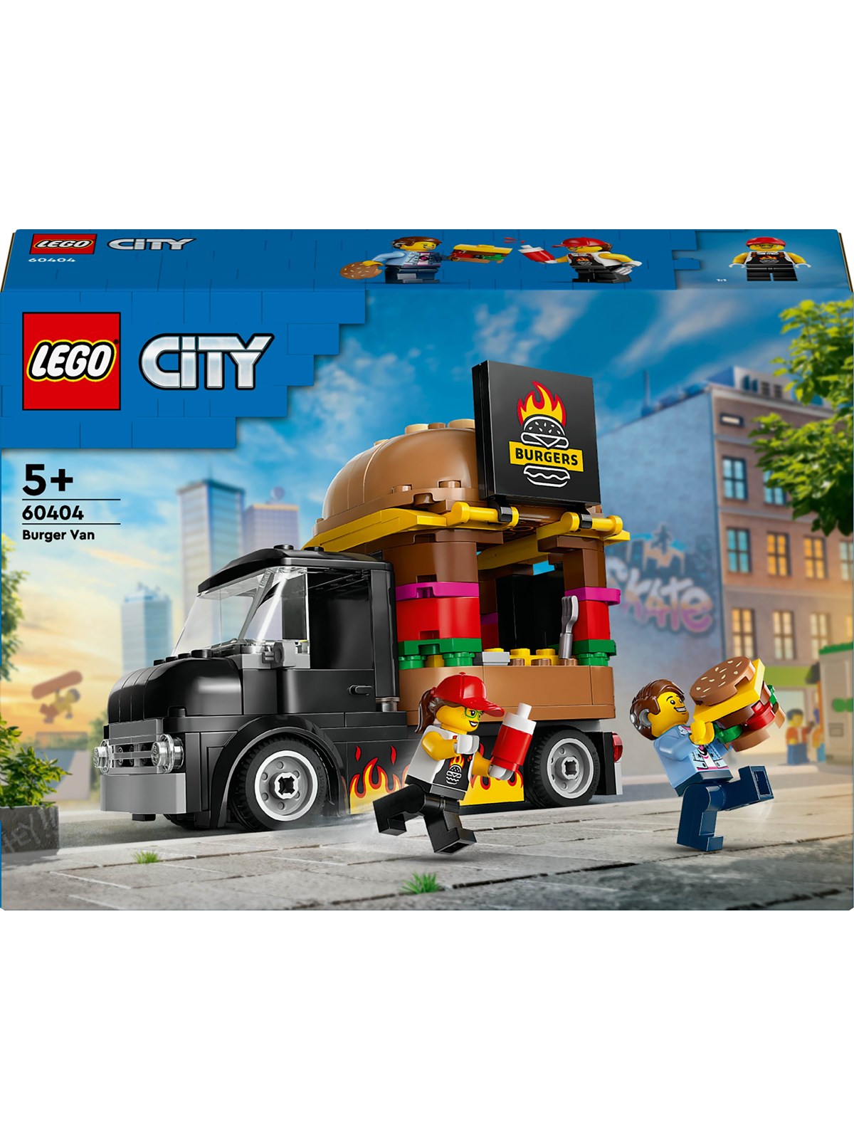 LEGO City 60404 Burgervogn