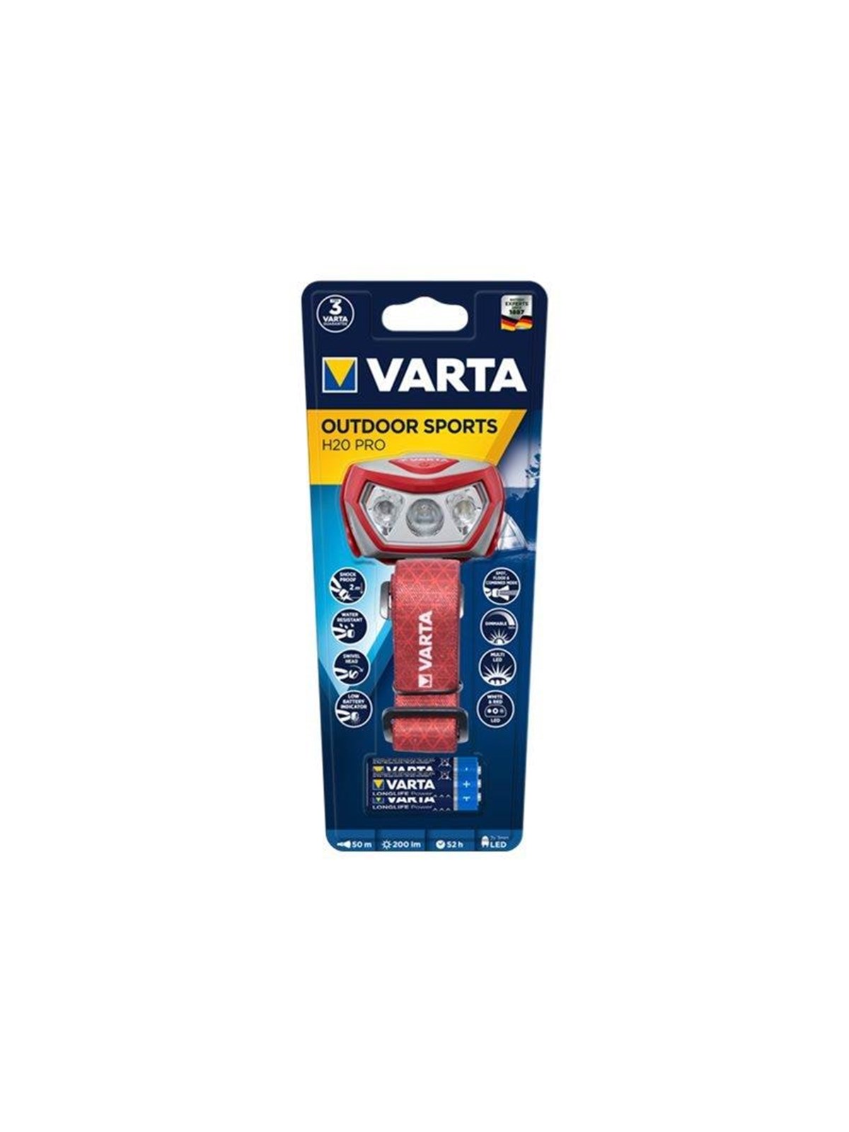 VARTA Outdoor Sports H20 PRO, Smart Home