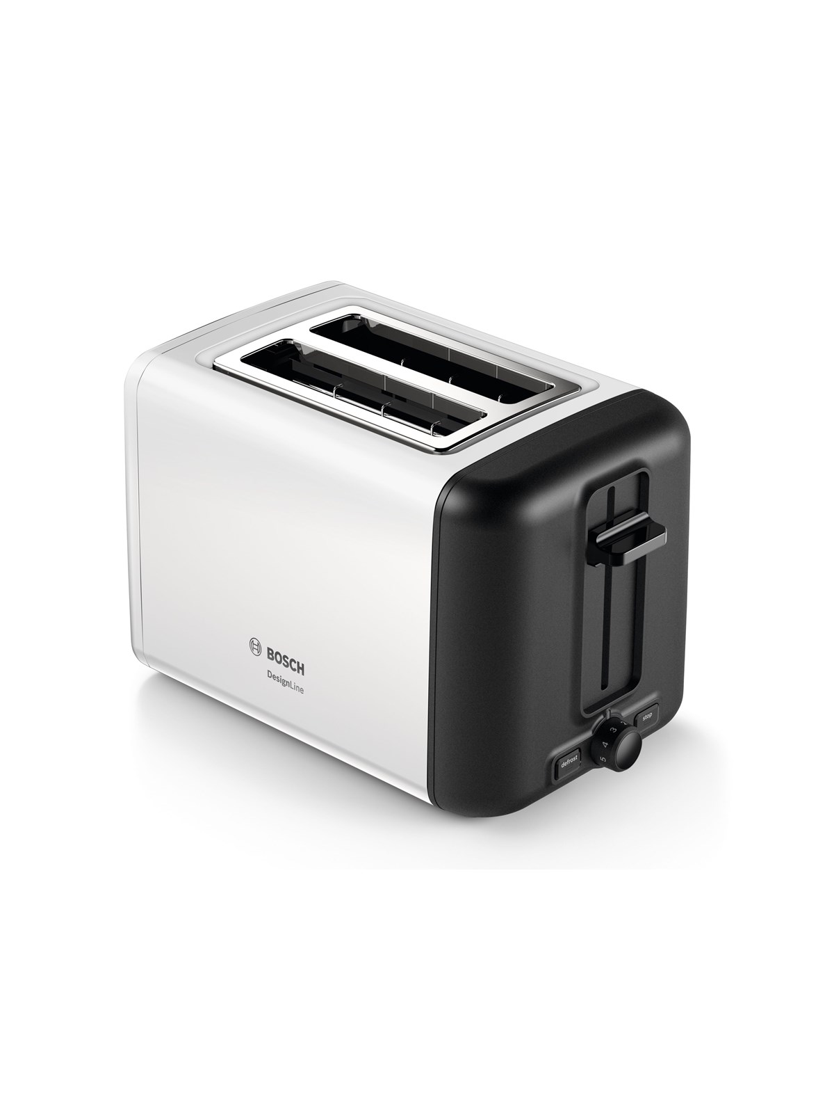Bosch Brødrister TAT3P421 - White Metal, Brødrister
