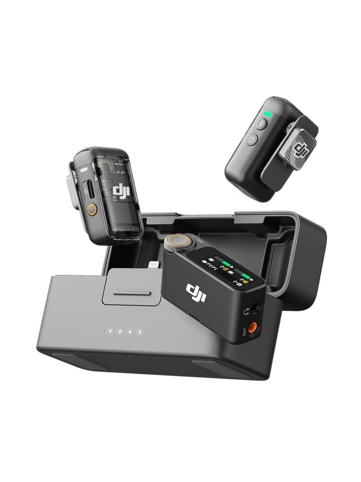 DJI Mic 2 (2 TX + 1 RX + Charging Case), Mikrofon