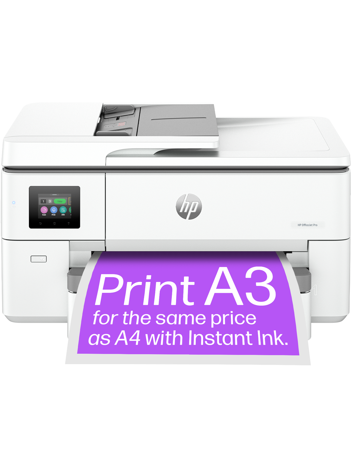 HP Officejet Pro 9720e A3 All in One Multifunktion - Farve - Blæk