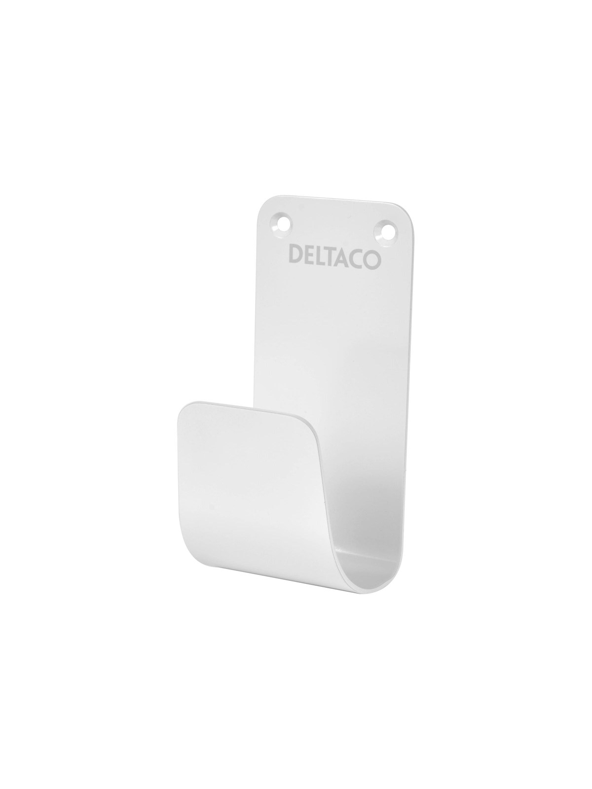 Deltaco E-charge Cable Hook Stainless Steel SS304 white, Ladeboks