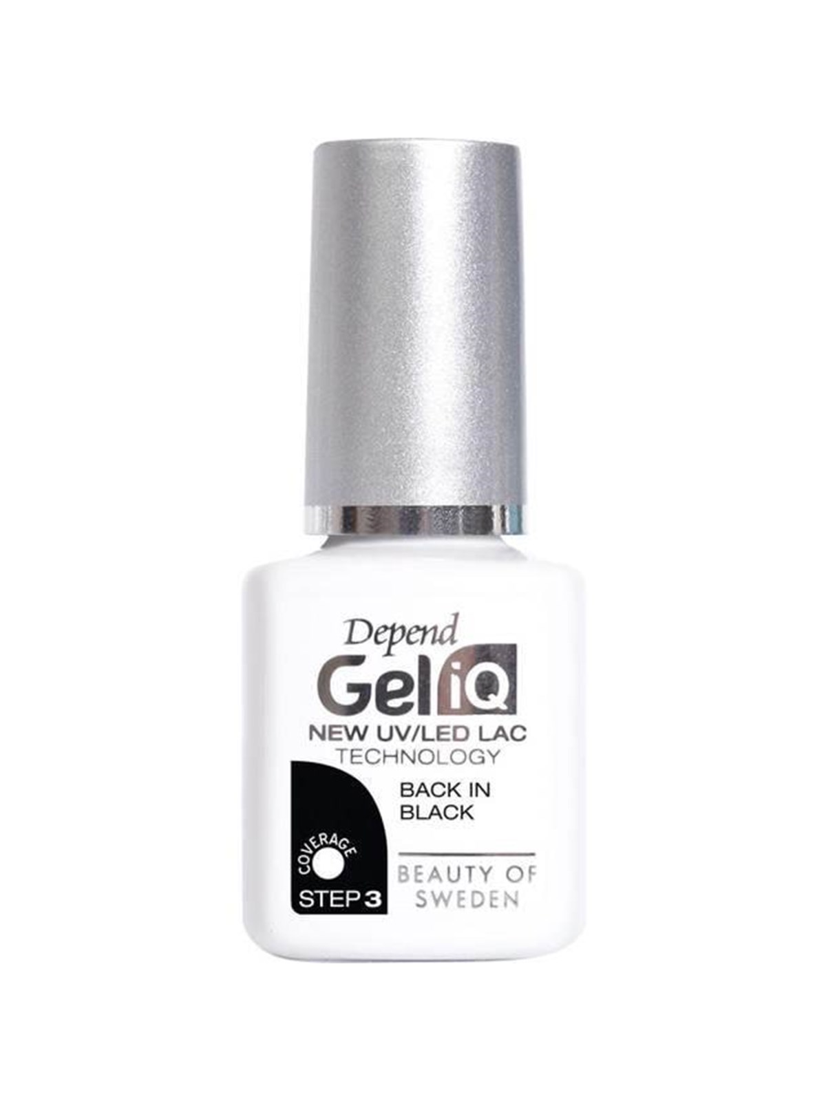 Depend Gel iQ Polish Back In Black, Makeup