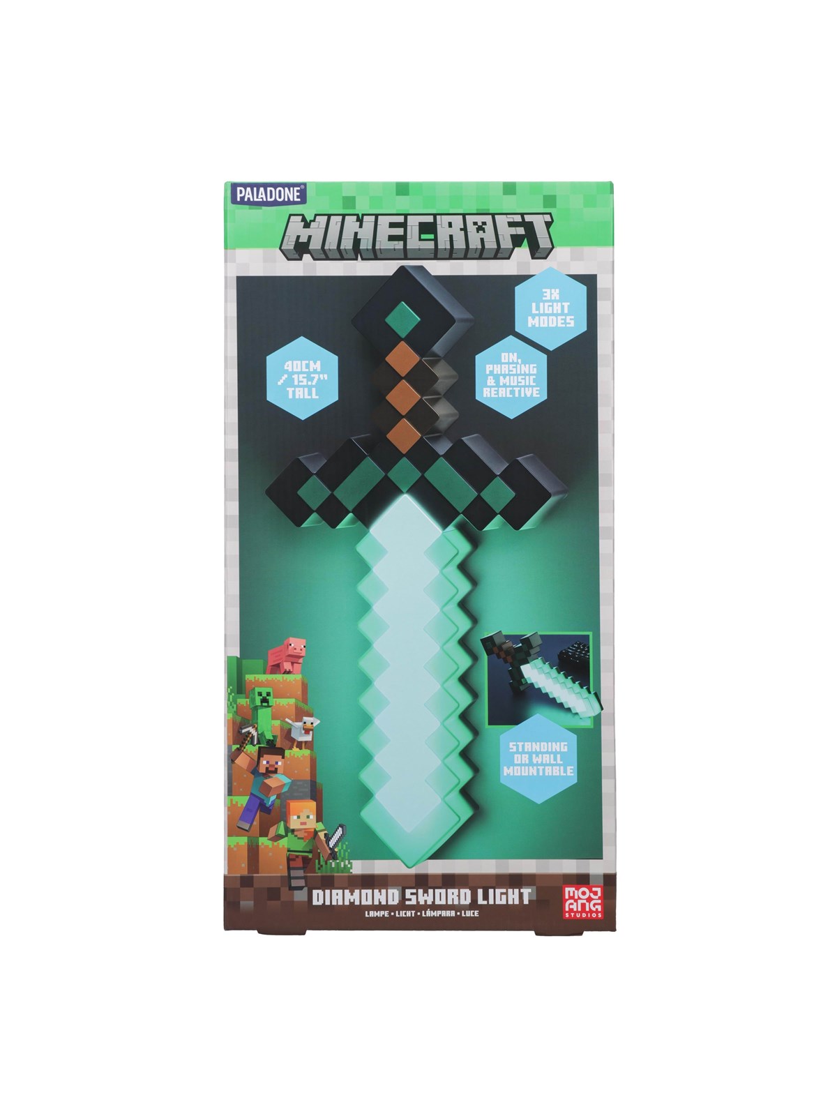 Paladone - Minecraft Diamond Sword Light - Lampe, Merchandise