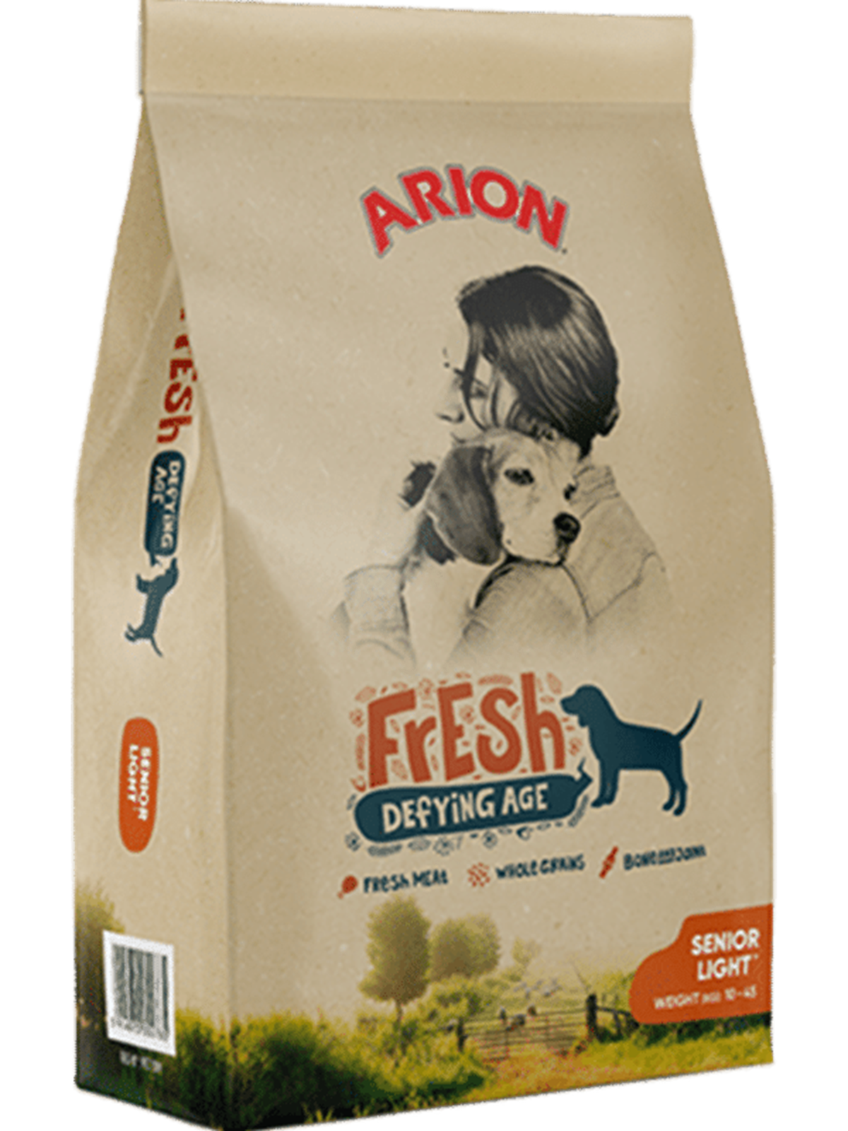 ARION Fresh Senior Light 12kg, Hundeudstyr