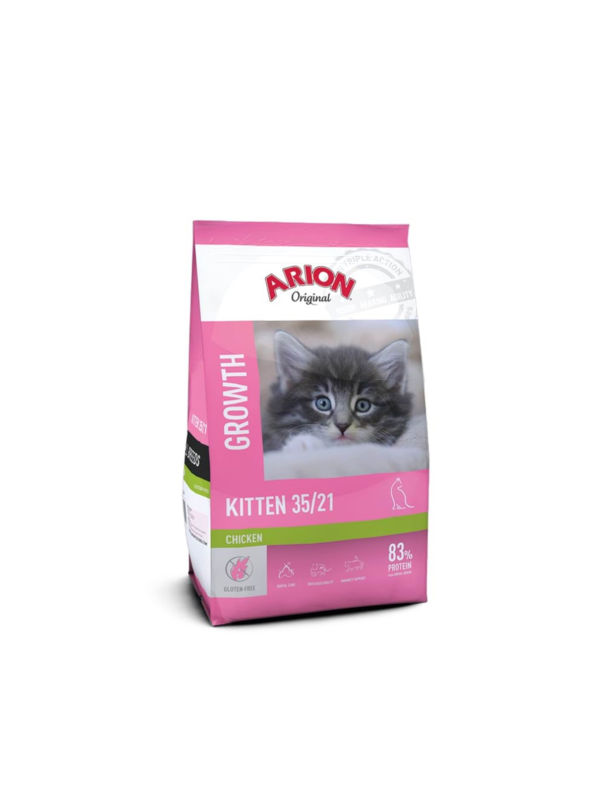 ARION Original Kitten 35/21 Chicken 7.5kg, Katteudstyr