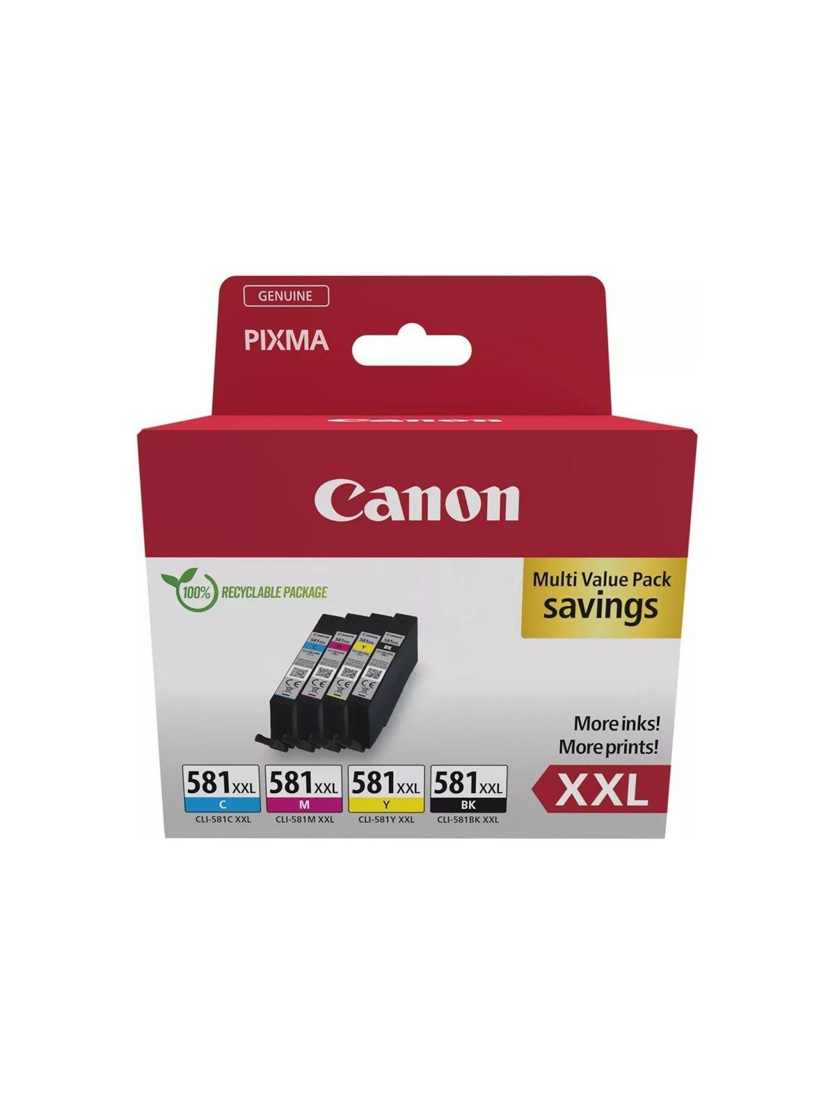Canon CLI-581XXL / 1998C007 Multi-pack, Printerpatron Og Toner