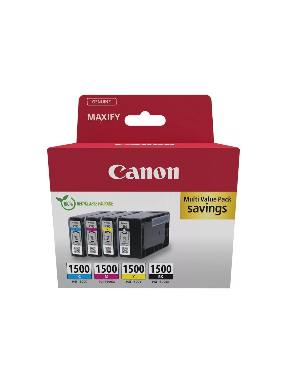Canon PGI-1500 / 9218B006 BK/C/M/Y Multi Pack, Printerpatron Og Toner