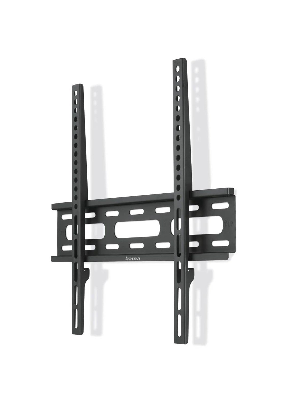 Hama TV Wall Bracket Fixed VESA up to 400x400 75" Black, Tilbehør Til Tv