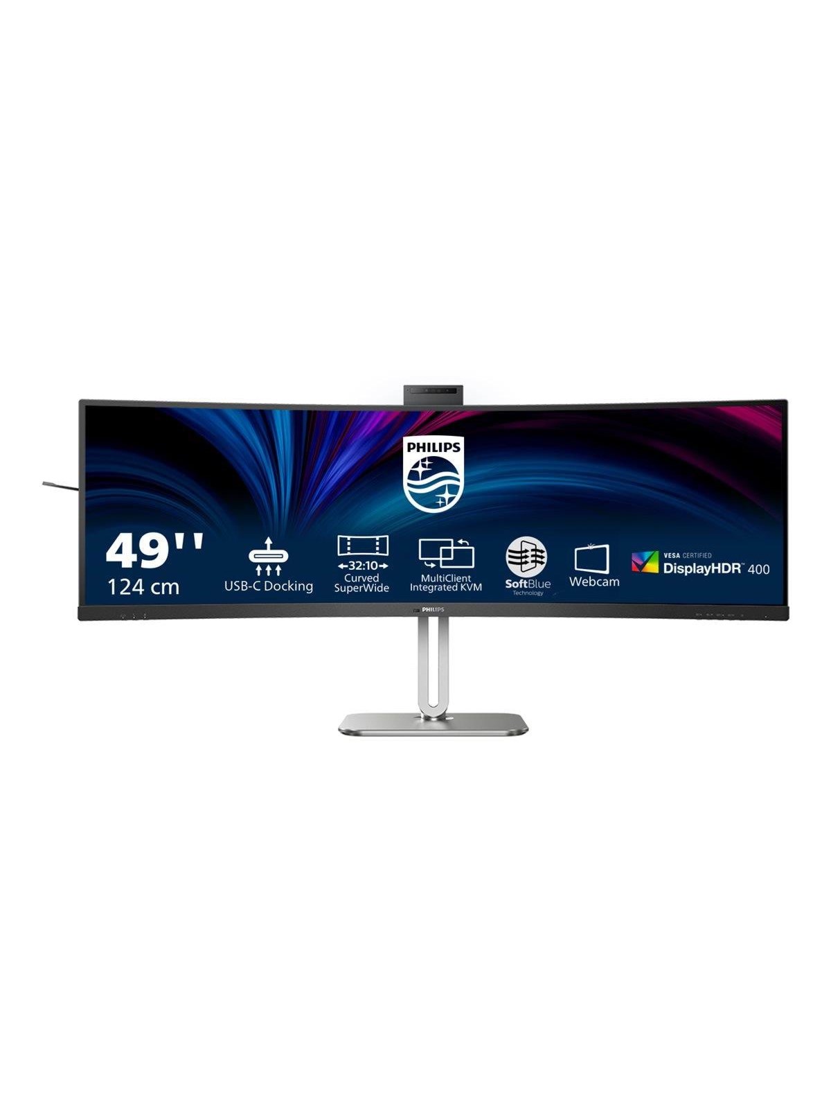 49" Philips 6000 Series 49B2U6900CH - 5120x1440 - 75Hz - VA - 100W USB-C - KVM switch