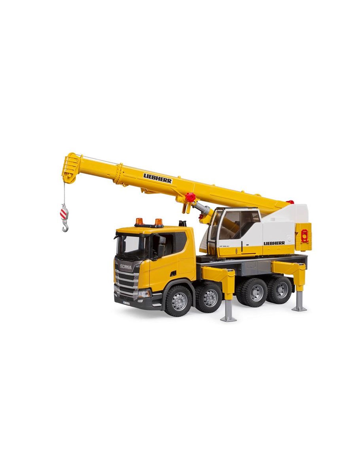 Bruder Scania Super 560R Liebherr Crane truck L&S module, Legetøjsbil