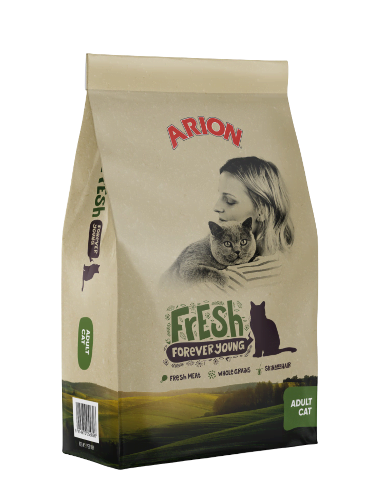 ARION Fresh Adult Cat Dry Cat Food 12kg, Katteudstyr
