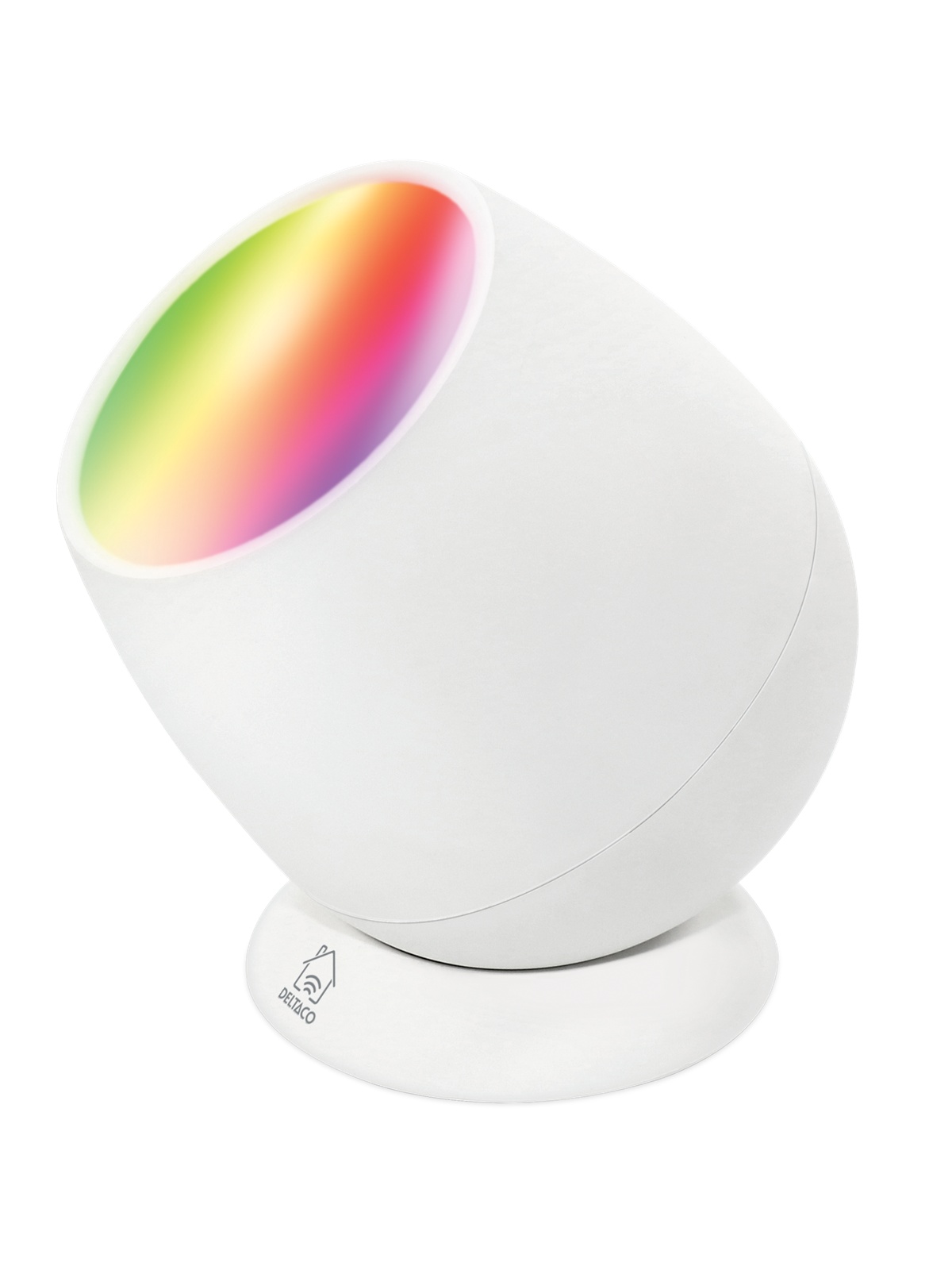 Deltaco Smart RGB wake-up-lampe, USB-C, Smart Home