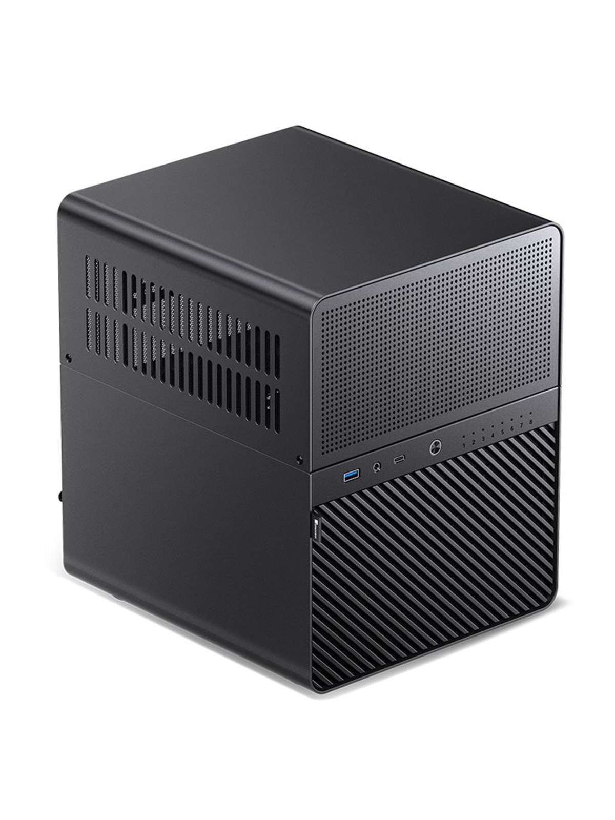 Jonsbo N3 Mini-ITX - Kabinet - NAS tower - Sort, Kabinet